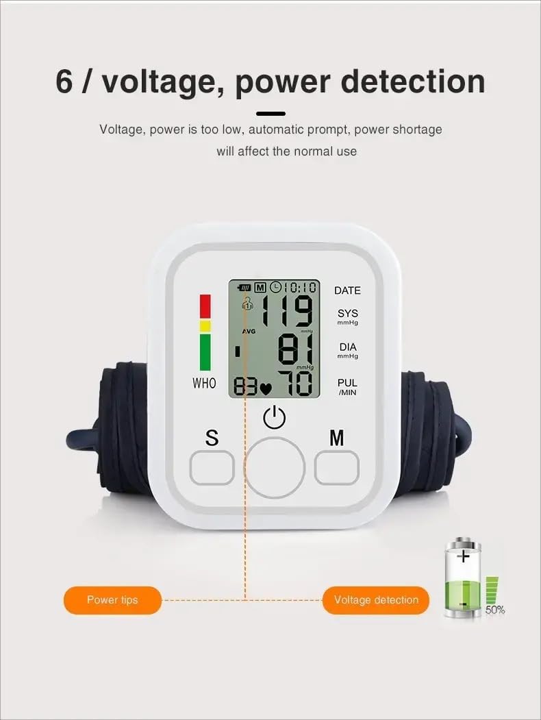Blood Pressure Monitors,Blood Pressure Machine - CE Certified Approved UKBlood Pressure Monitor | BP Apparatus With USB Power Supply | Digital Blood Pressure Monitor