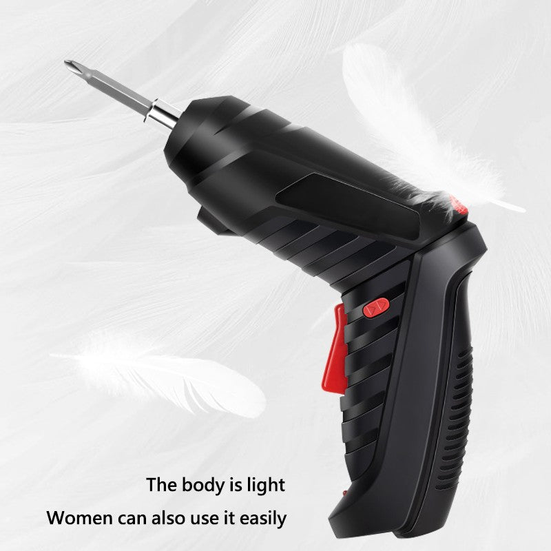47 pcs Cordless Electric Screwdriver Drill 3.6V Rechargeable Pemutar Skru Machine Tools Screw Driver