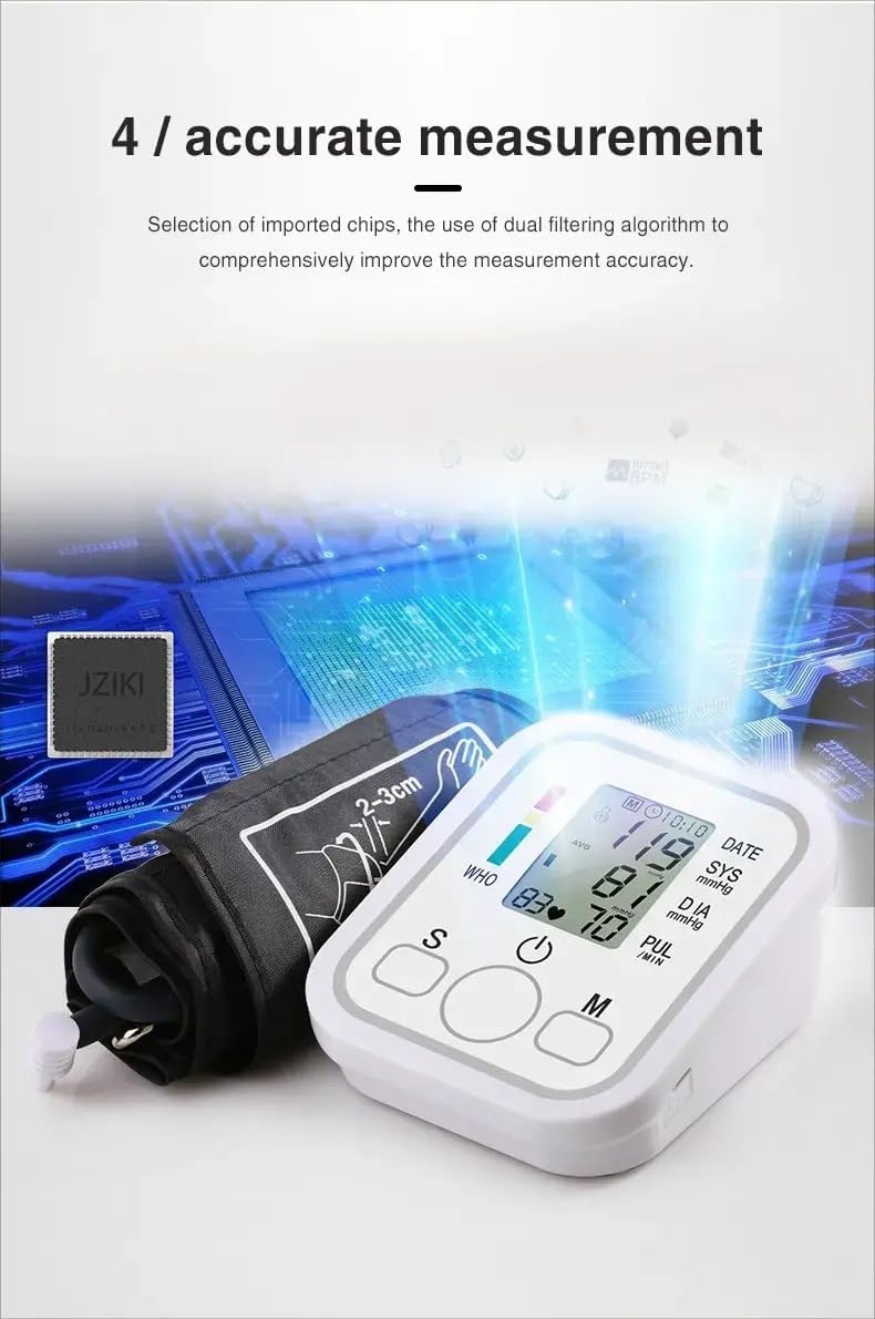 Blood Pressure Monitors,Blood Pressure Machine - CE Certified Approved UKBlood Pressure Monitor | BP Apparatus With USB Power Supply | Digital Blood Pressure Monitor