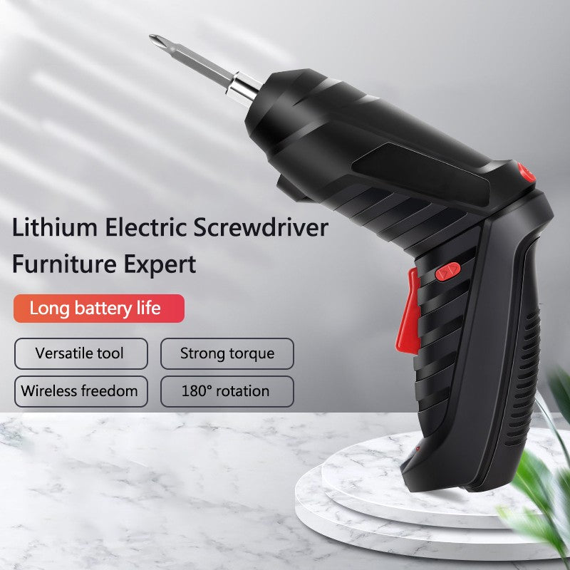 47 pcs Cordless Electric Screwdriver Drill 3.6V Rechargeable Pemutar Skru Machine Tools Screw Driver