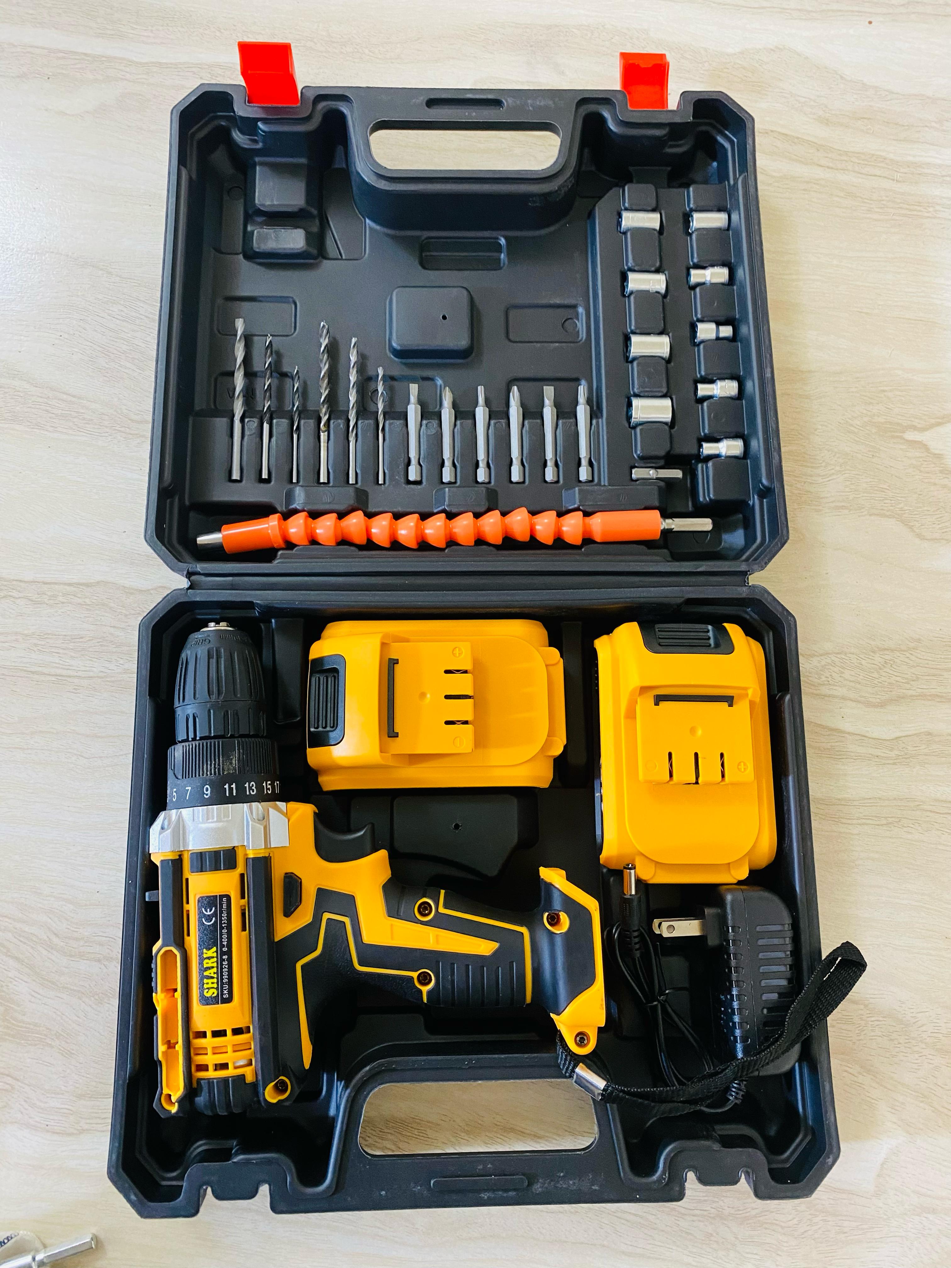 Double Battery 24 volt Hammer Hilti Electric Drill Machine Wireless Cordless Rechargeable Drill Machine Rechargeable Wireless Cordless Screwdriver Drill Machine Rechargeable Wireless Cordless Screw Driver Drill Machine Socket Set