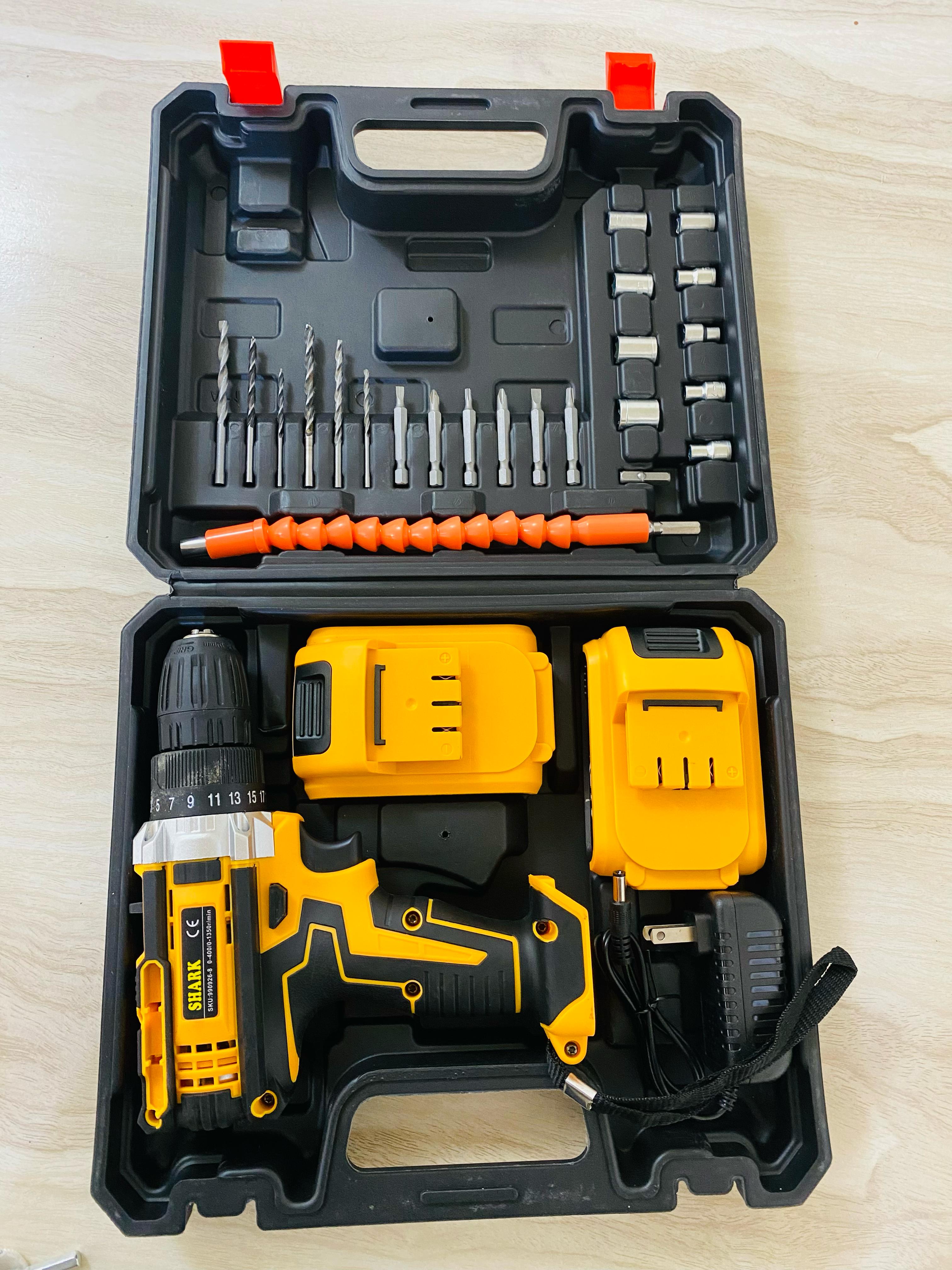 Double Battery 24 volt Hammer Hilti Electric Drill Machine Wireless Cordless Rechargeable Drill Machine Rechargeable Wireless Cordless Screwdriver Drill Machine Rechargeable Wireless Cordless Screw Driver Drill Machine Socket Set