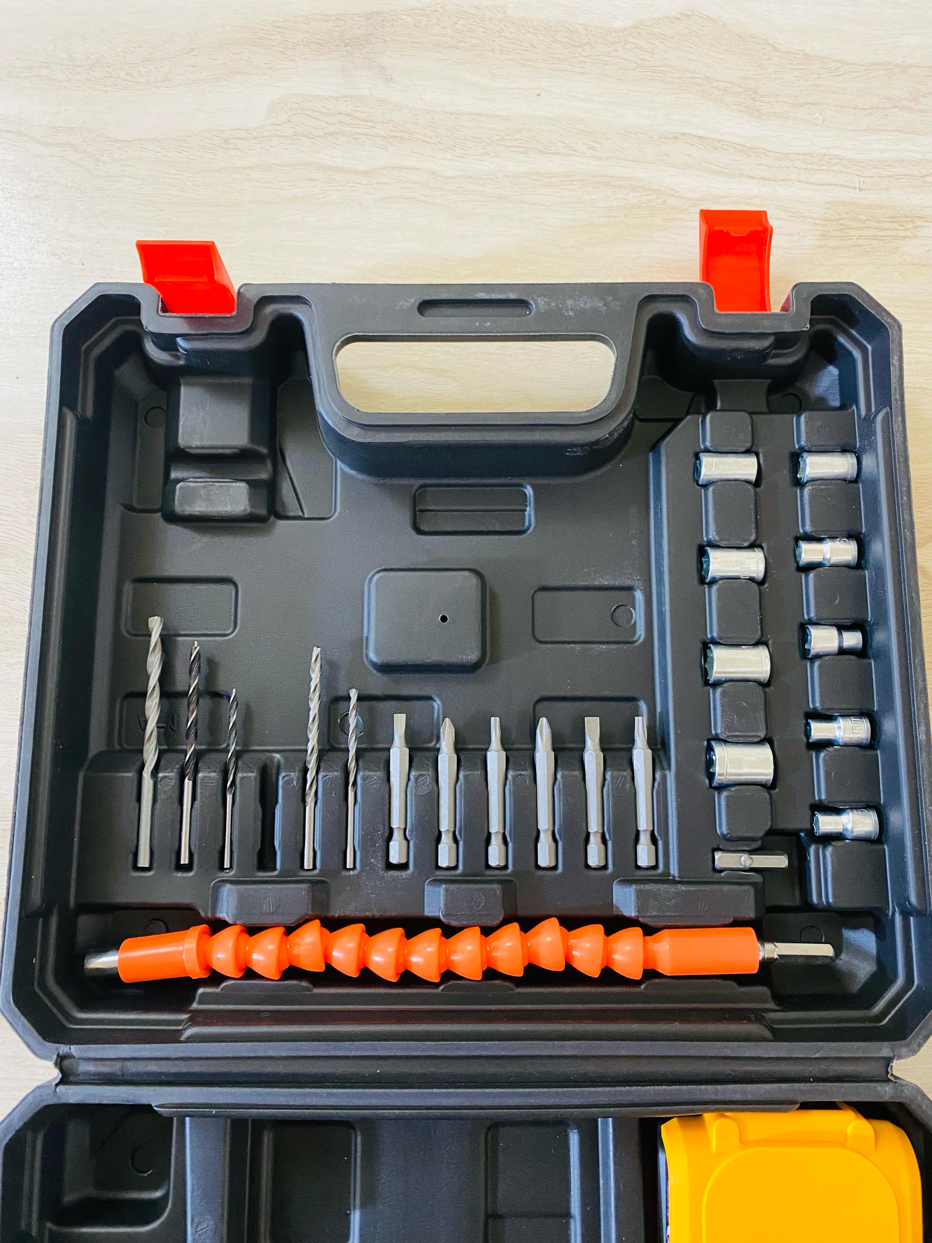 Double Battery 24 volt Hammer Hilti Electric Drill Machine Wireless Cordless Rechargeable Drill Machine Rechargeable Wireless Cordless Screwdriver Drill Machine Rechargeable Wireless Cordless Screw Driver Drill Machine Socket Set