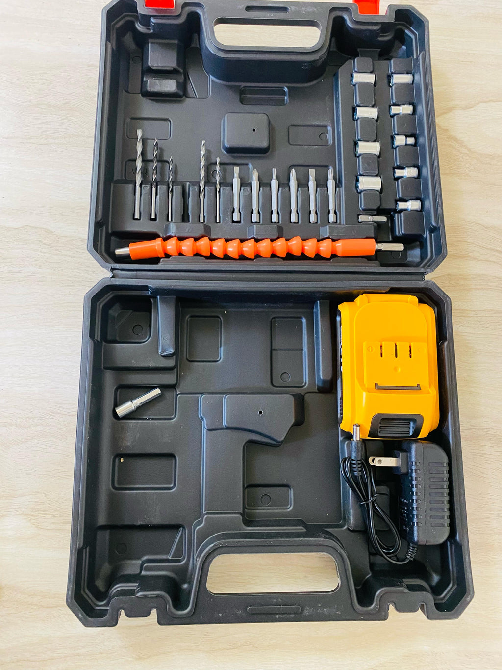 Double Battery 24 volt Hammer Hilti Electric Drill Machine Wireless Cordless Rechargeable Drill Machine Rechargeable Wireless Cordless Screwdriver Drill Machine Rechargeable Wireless Cordless Screw Driver Drill Machine Socket Set