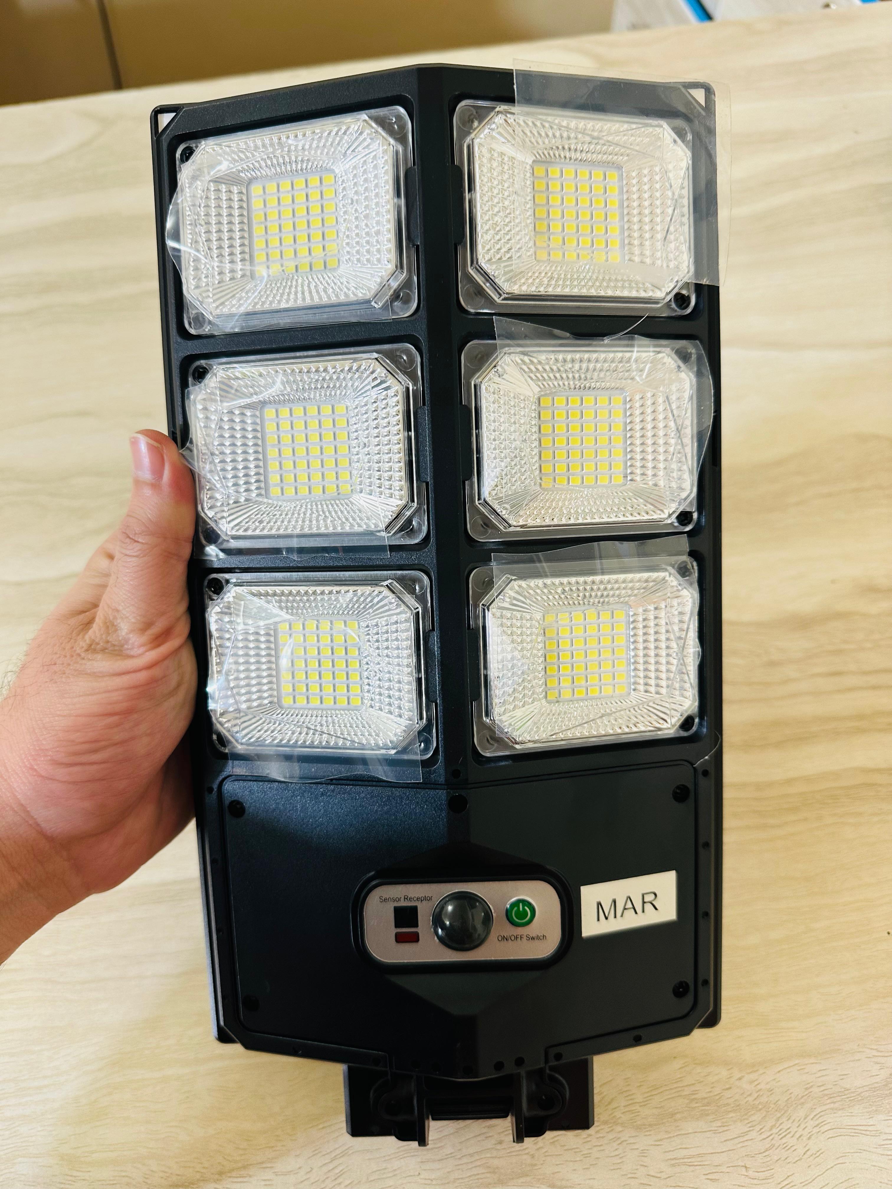 Solar Rechargeable Street Light with built in Solar , Remote Included ...