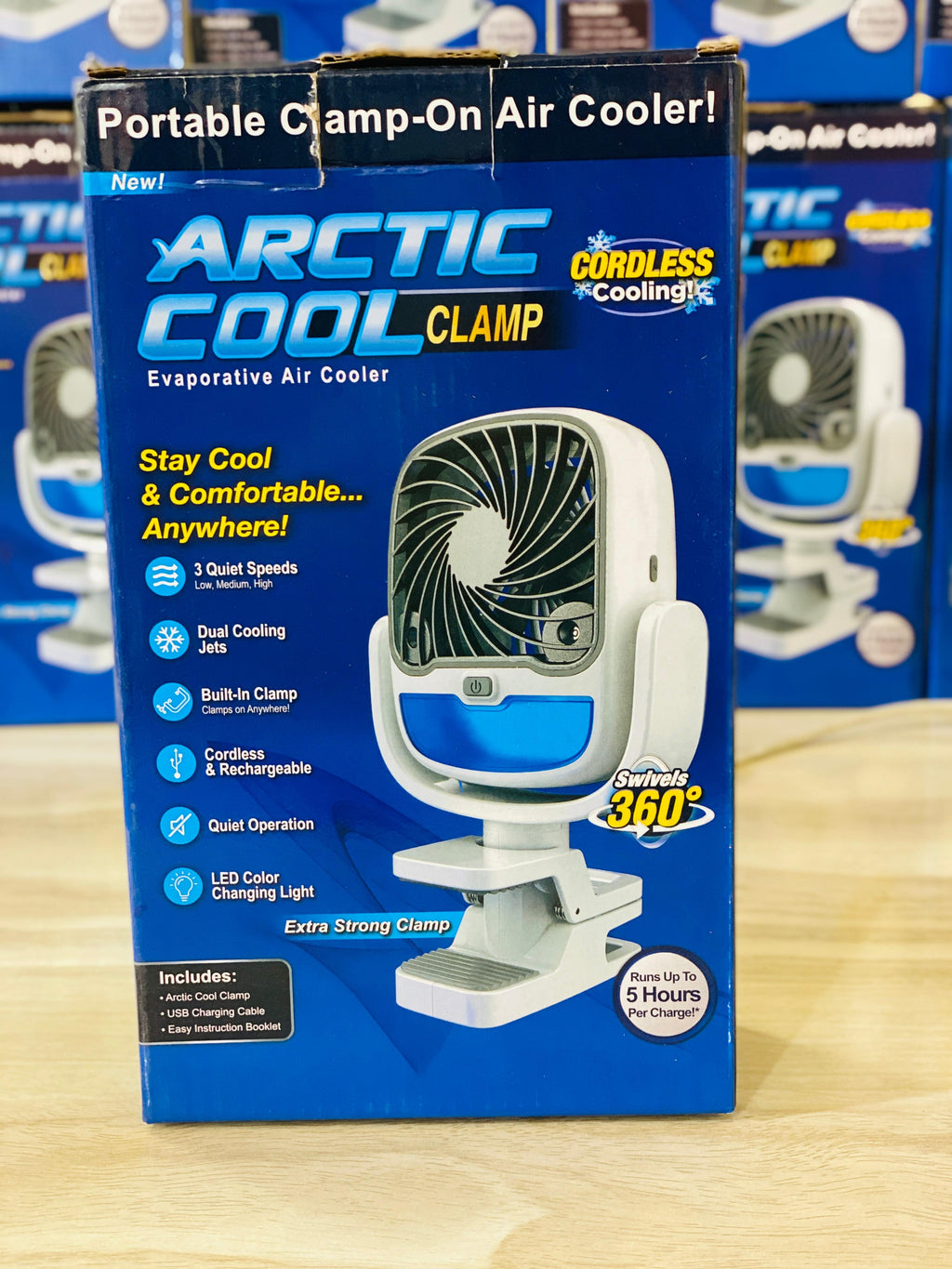 Arctic Cool Portable Clamp On Air Cooler