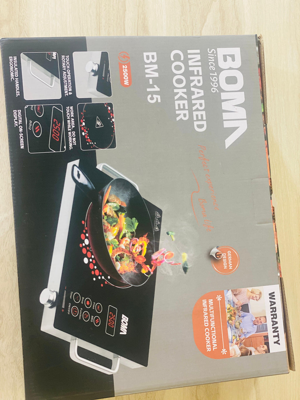 Boma Hot Plate BM-015 Made For Germany