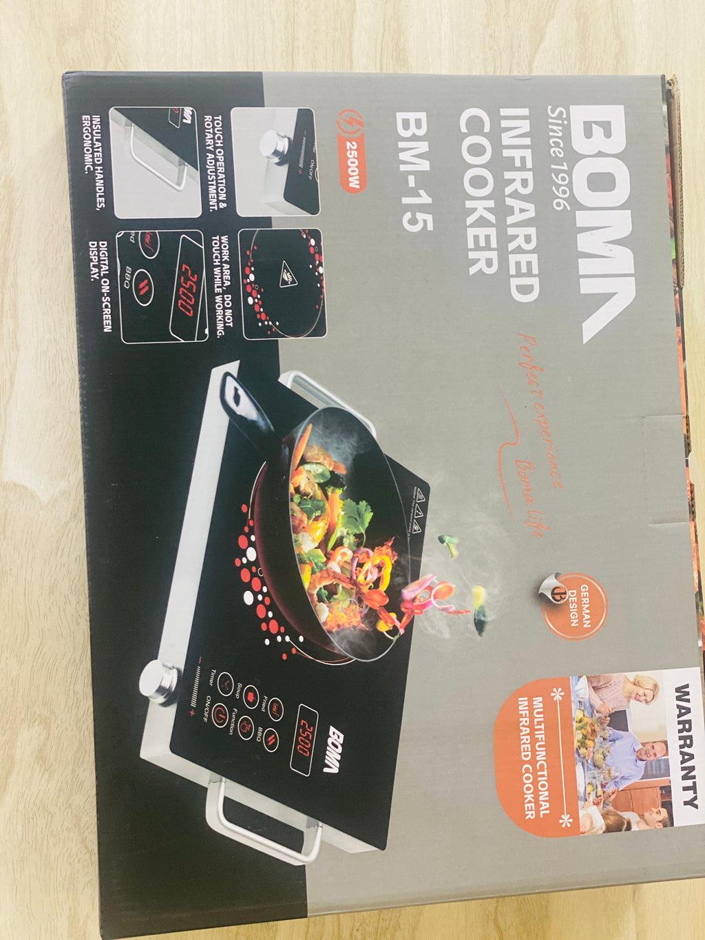Boma Hot Plate BM-015 Made For Germany