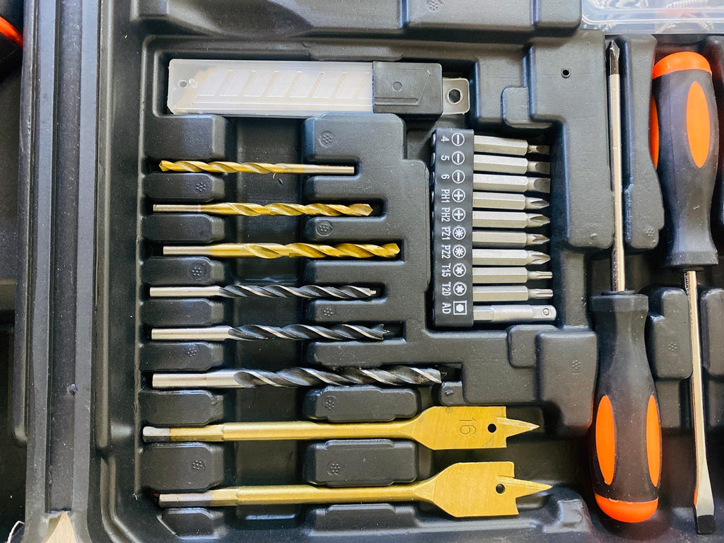 commercial use 117 pcs drill machine set 36V