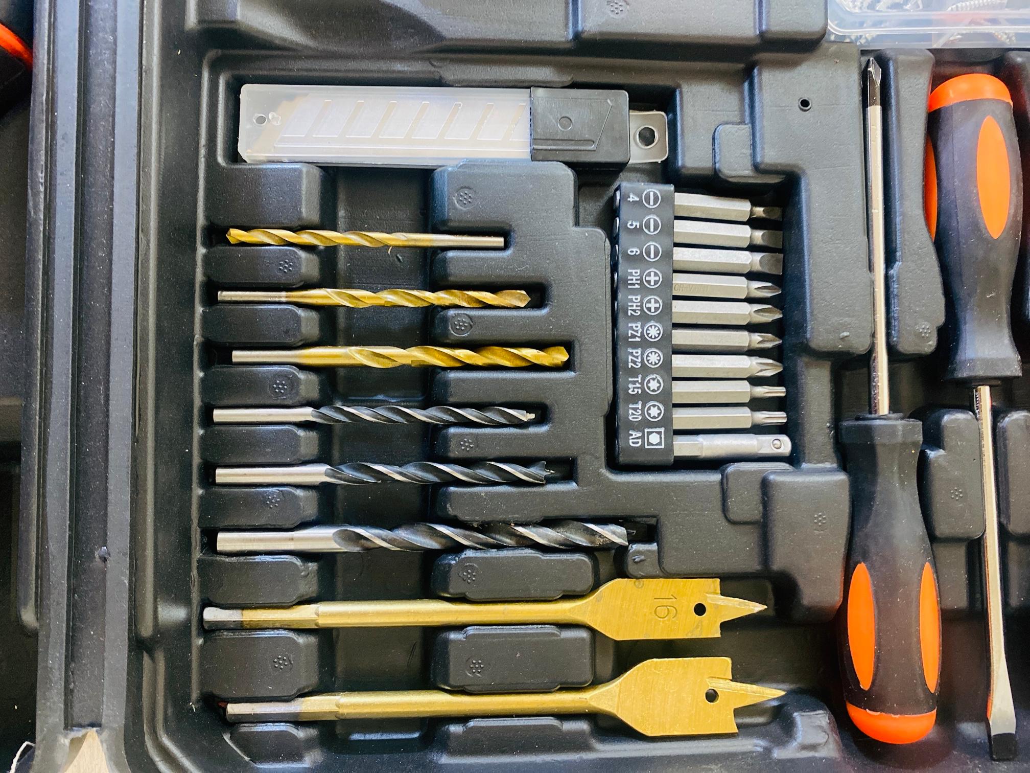 commercial use 117 pcs drill machine set 36V