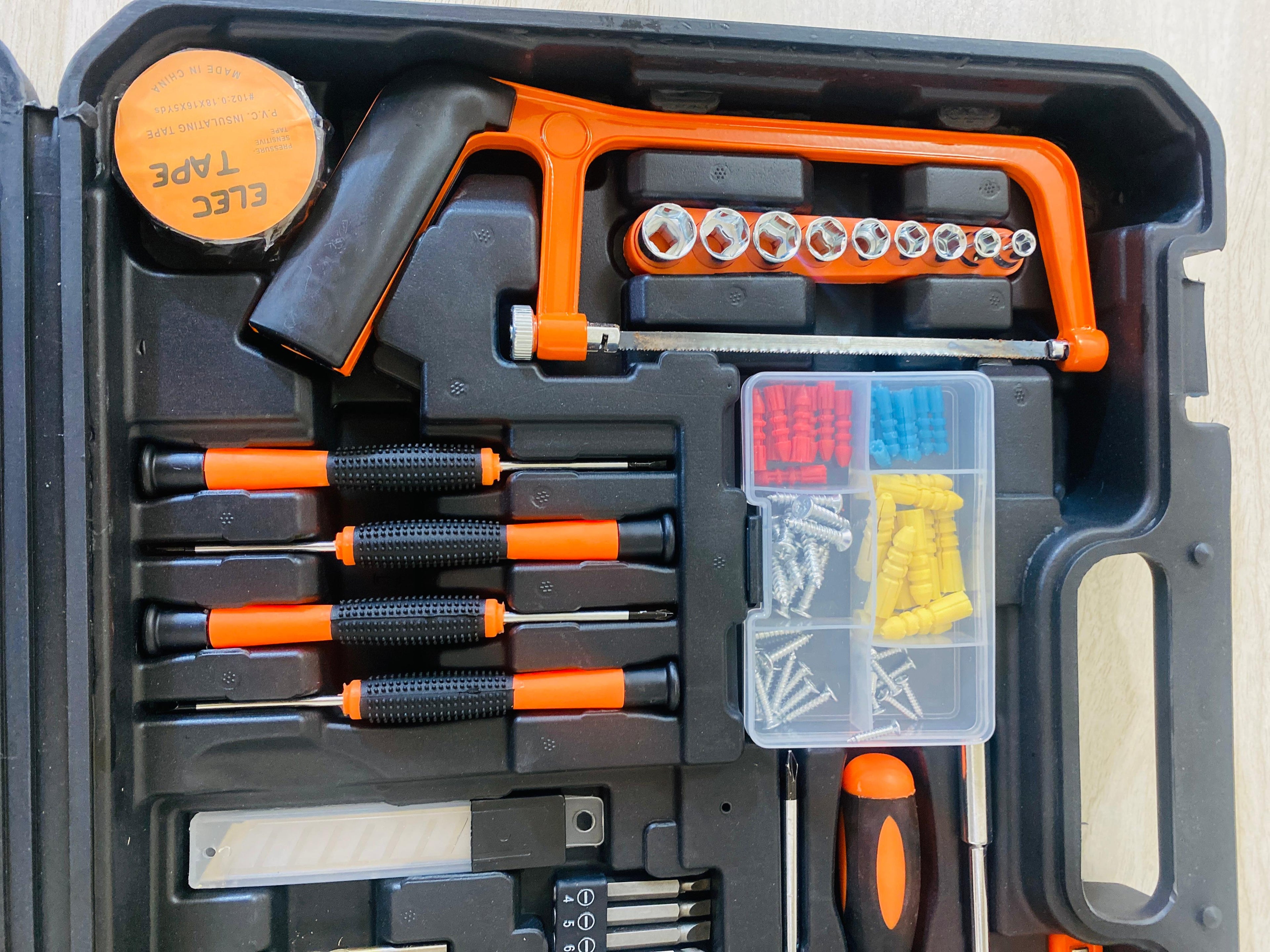 commercial use 117 pcs drill machine set 36V