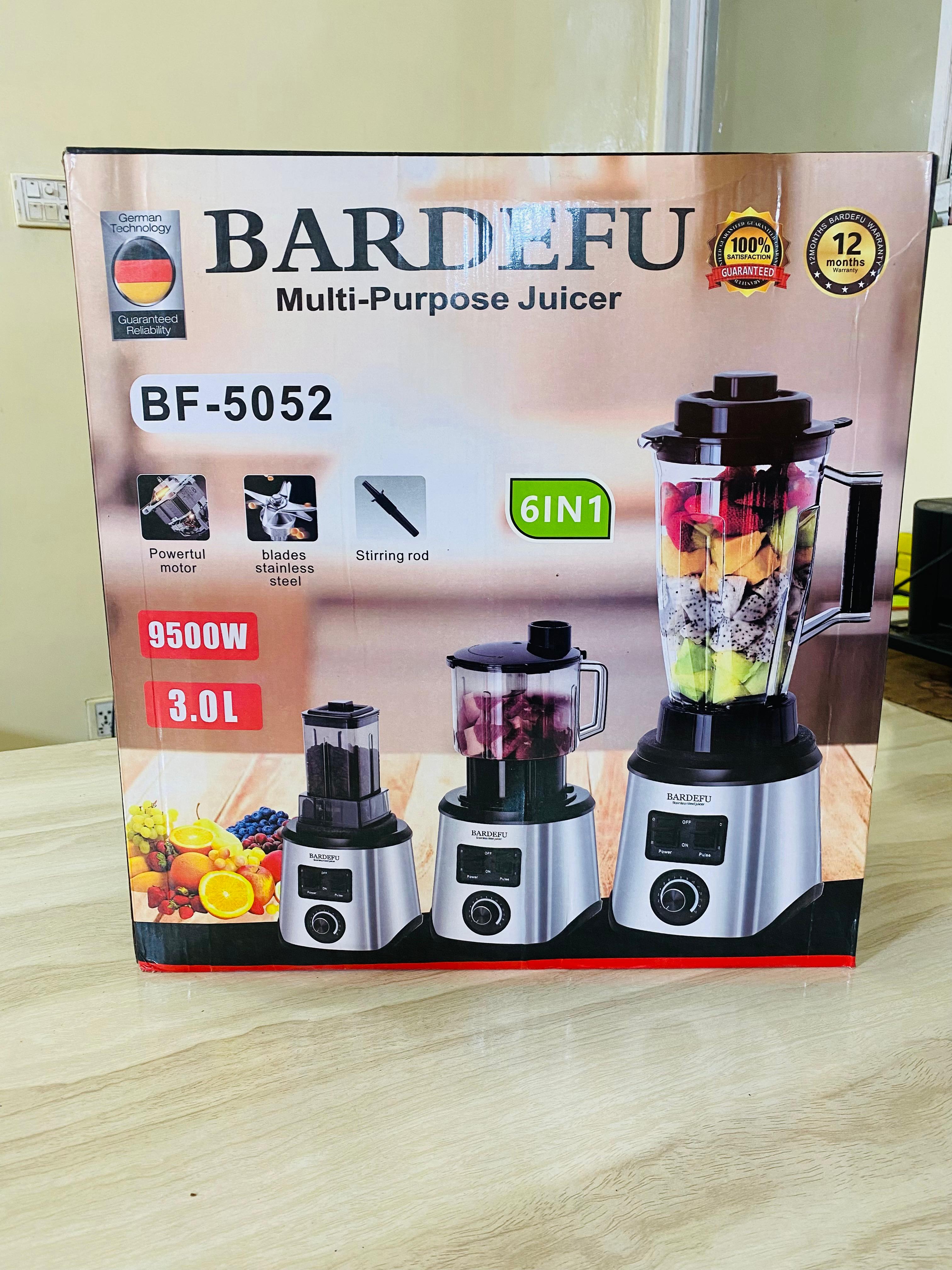 BARDEFU 6-in-1┃2.5L Multipurpose Blender -