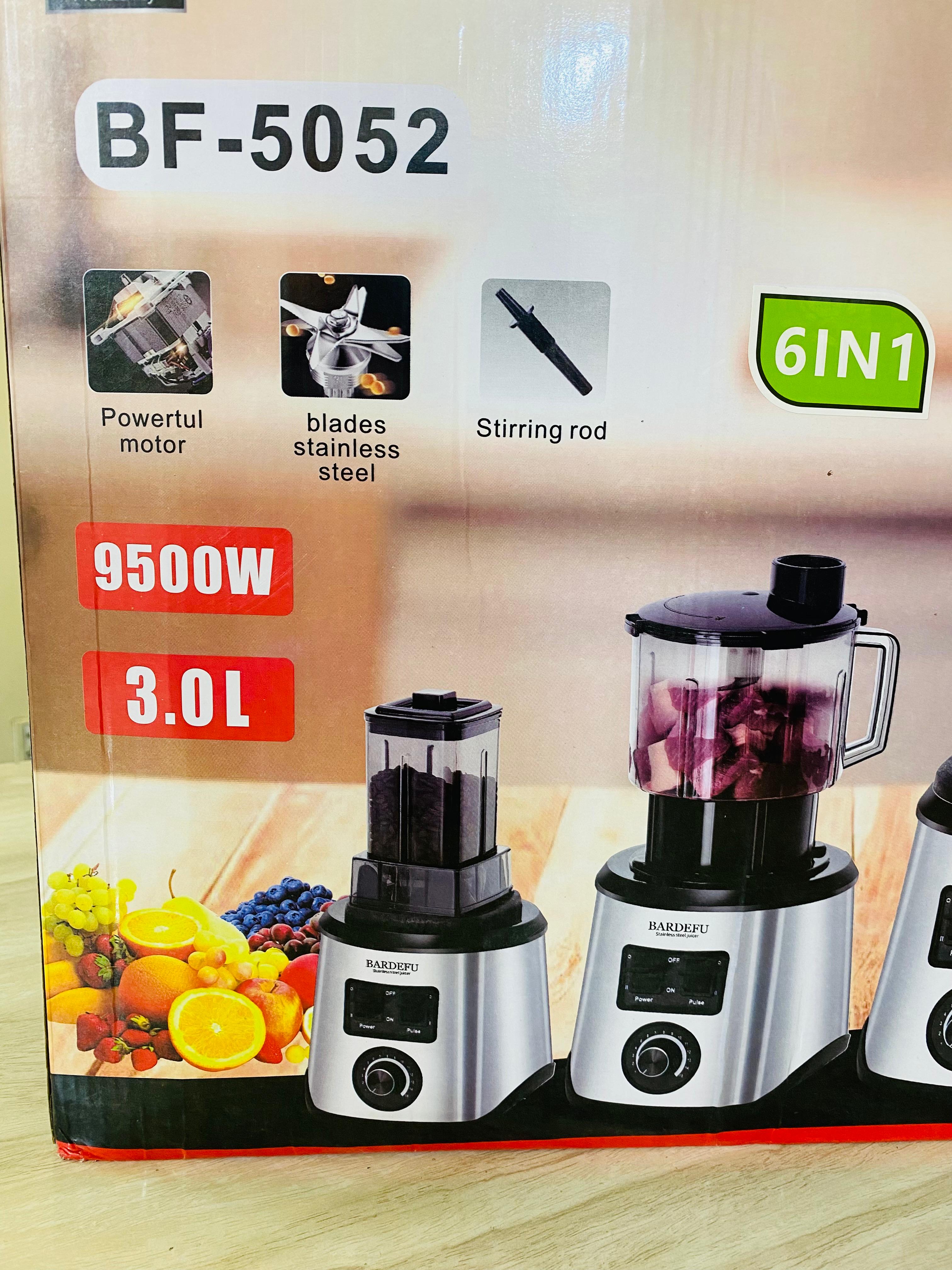 BARDEFU 6-in-1┃2.5L Multipurpose Blender -
