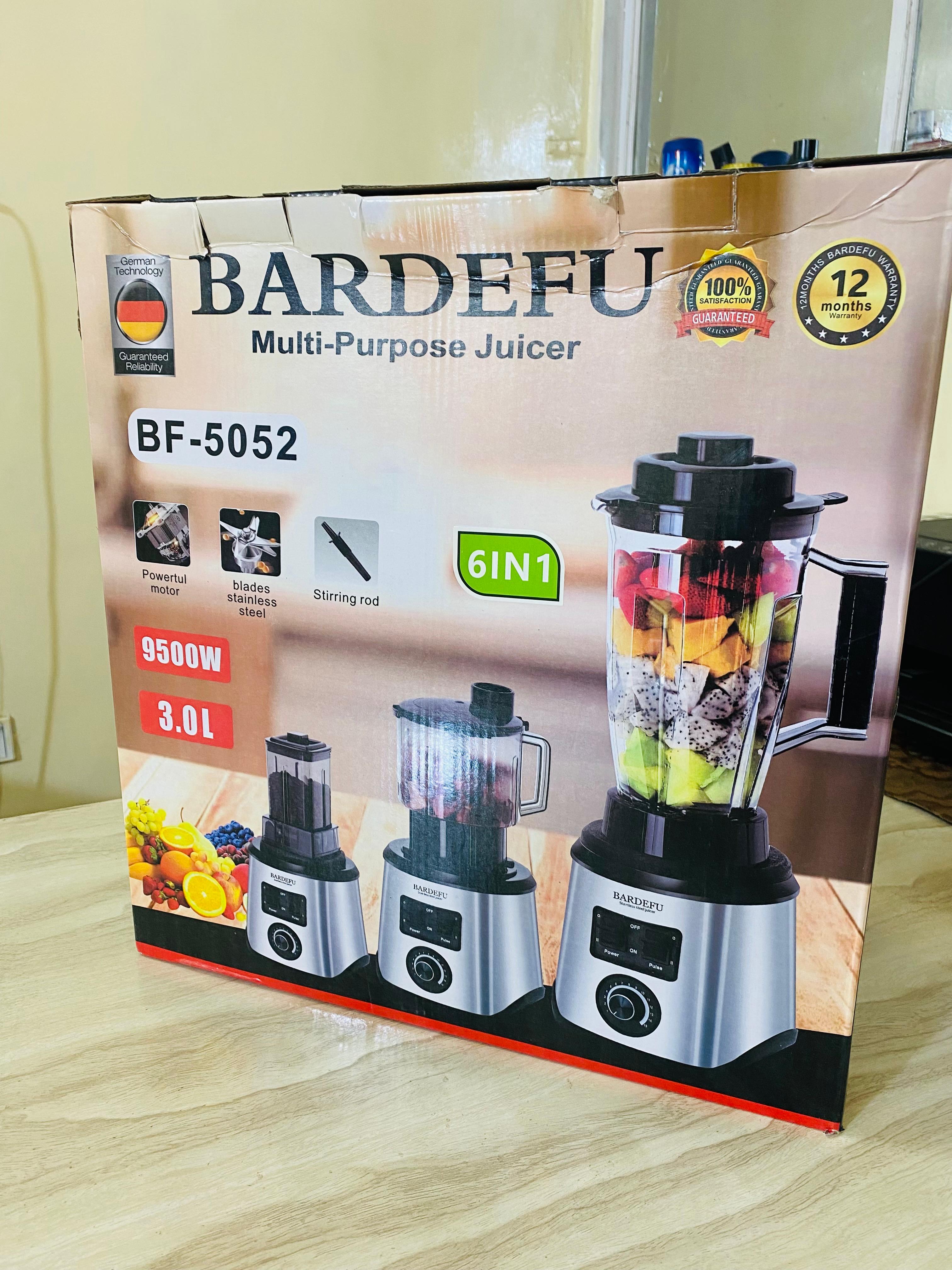 BARDEFU 6-in-1┃2.5L Multipurpose Blender -