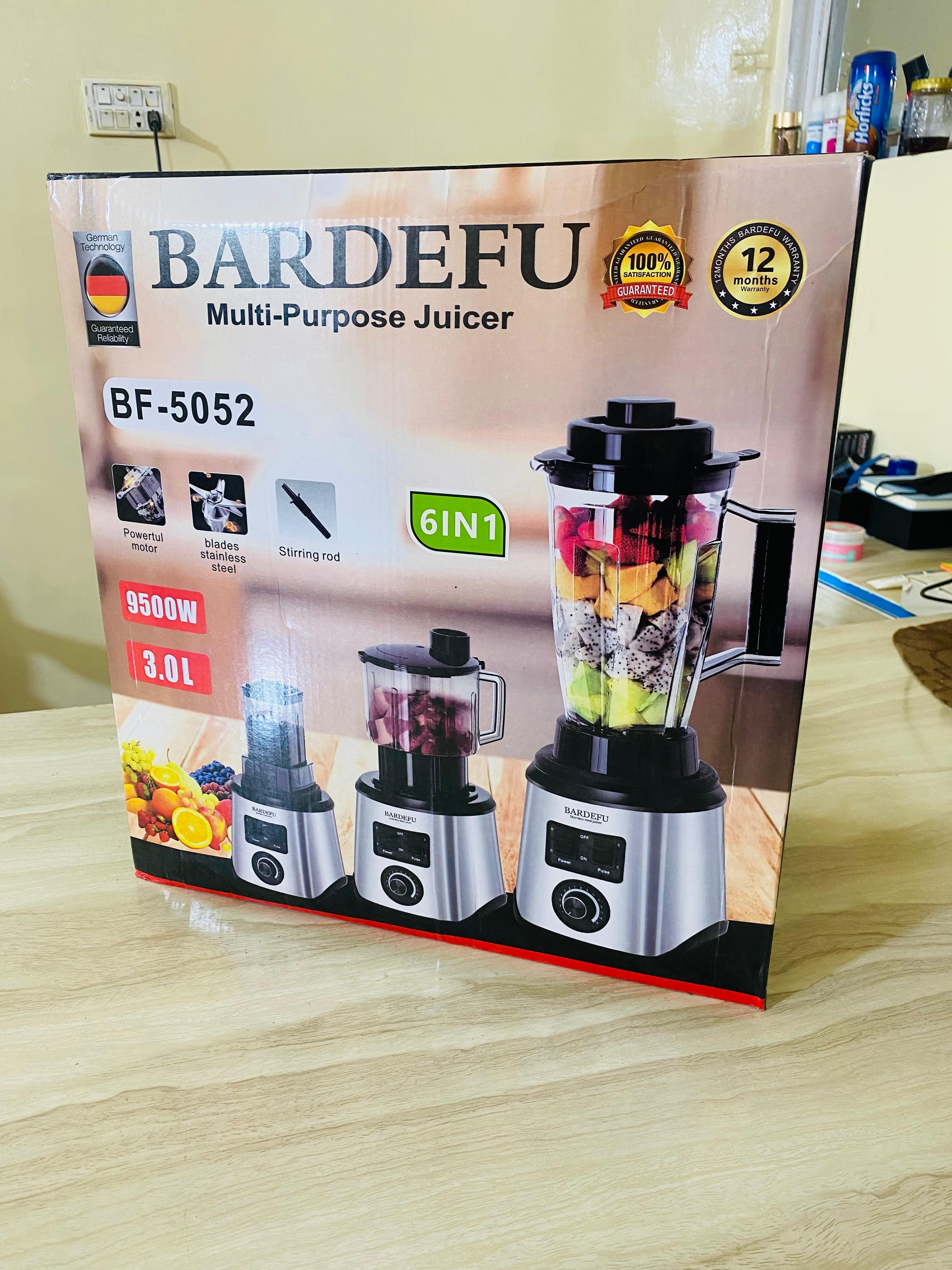 BARDEFU 6-in-1┃2.5L Multipurpose Blender -