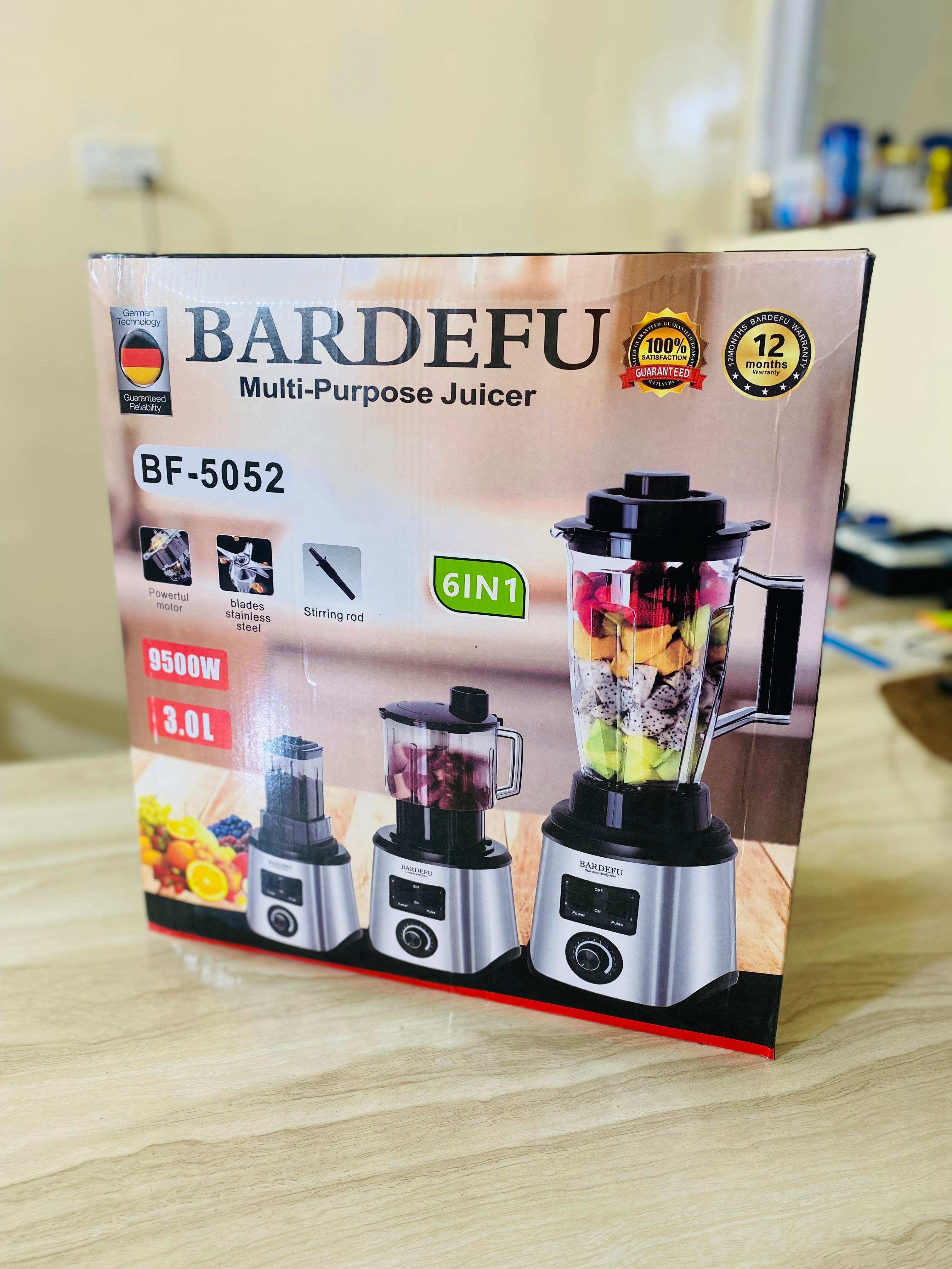 BARDEFU 6-in-1┃2.5L Multipurpose Blender -