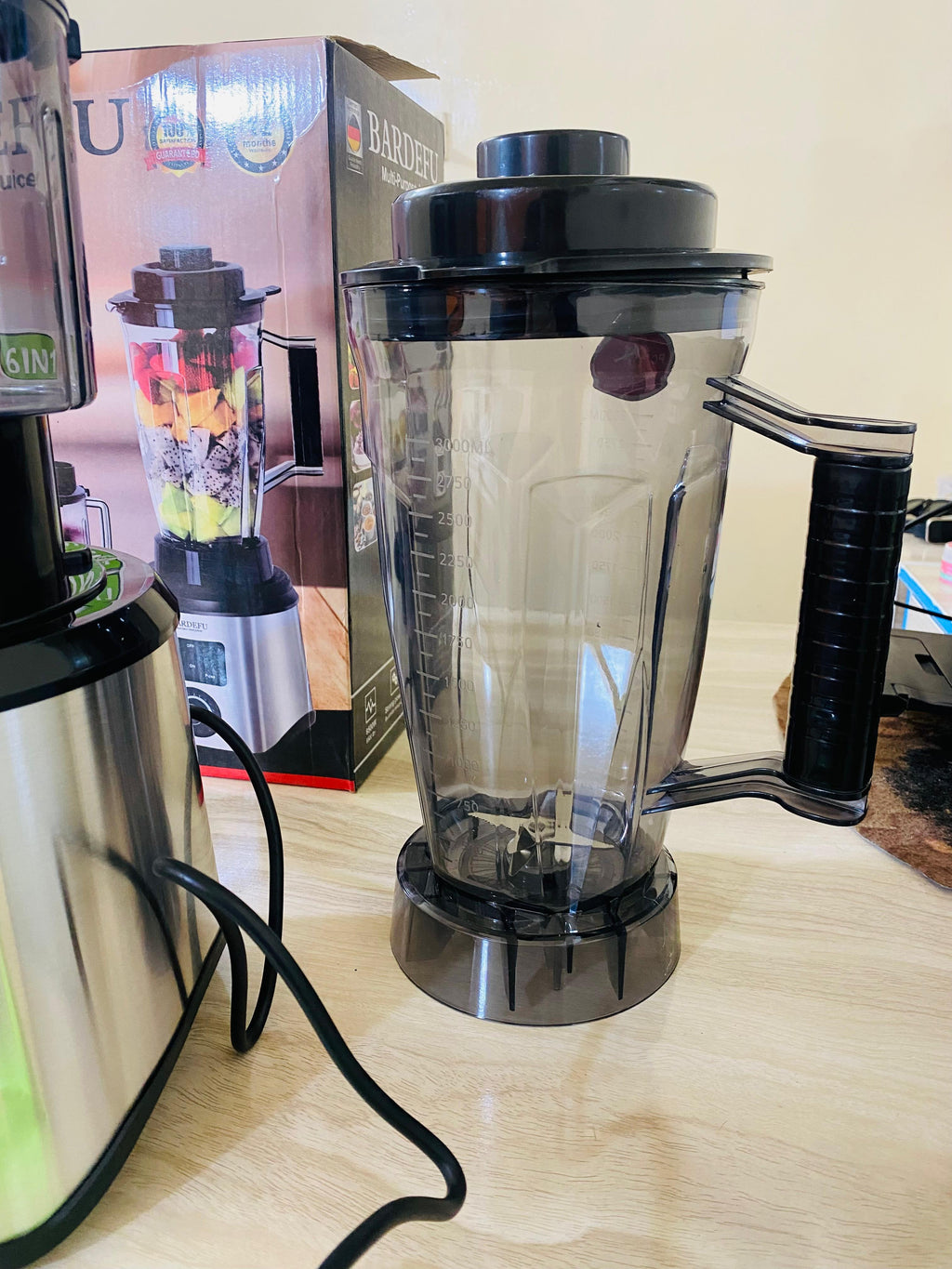 BARDEFU 6-in-1┃2.5L Multipurpose Blender -