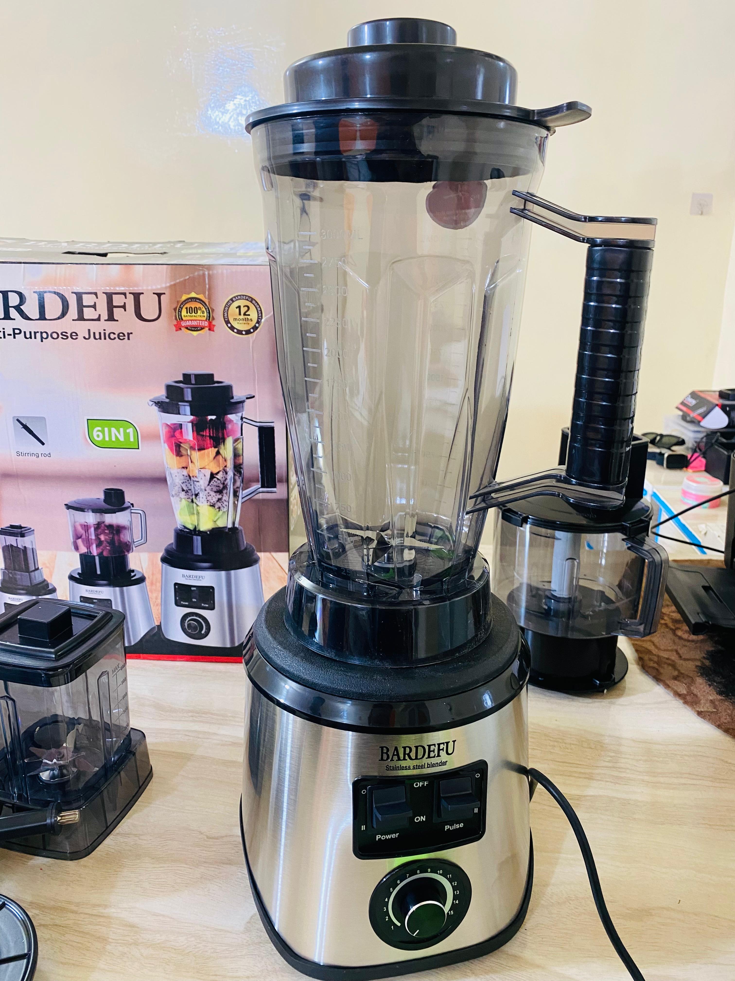 BARDEFU 6-in-1┃2.5L Multipurpose Blender -