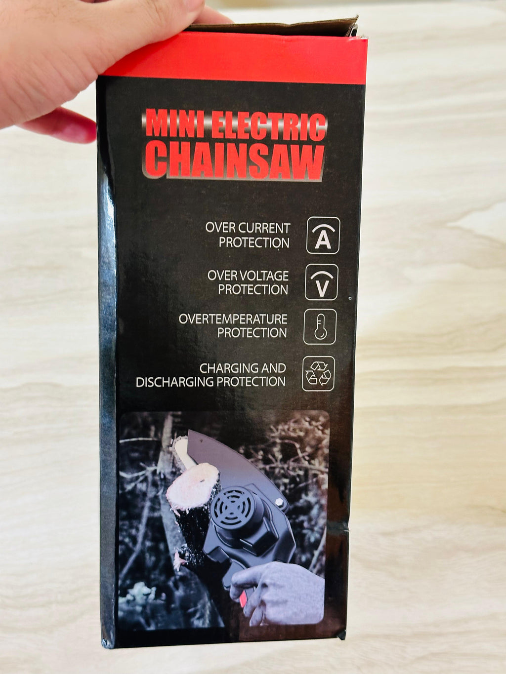 Cordless Electric Chainsaw Handheld Rechargeable
