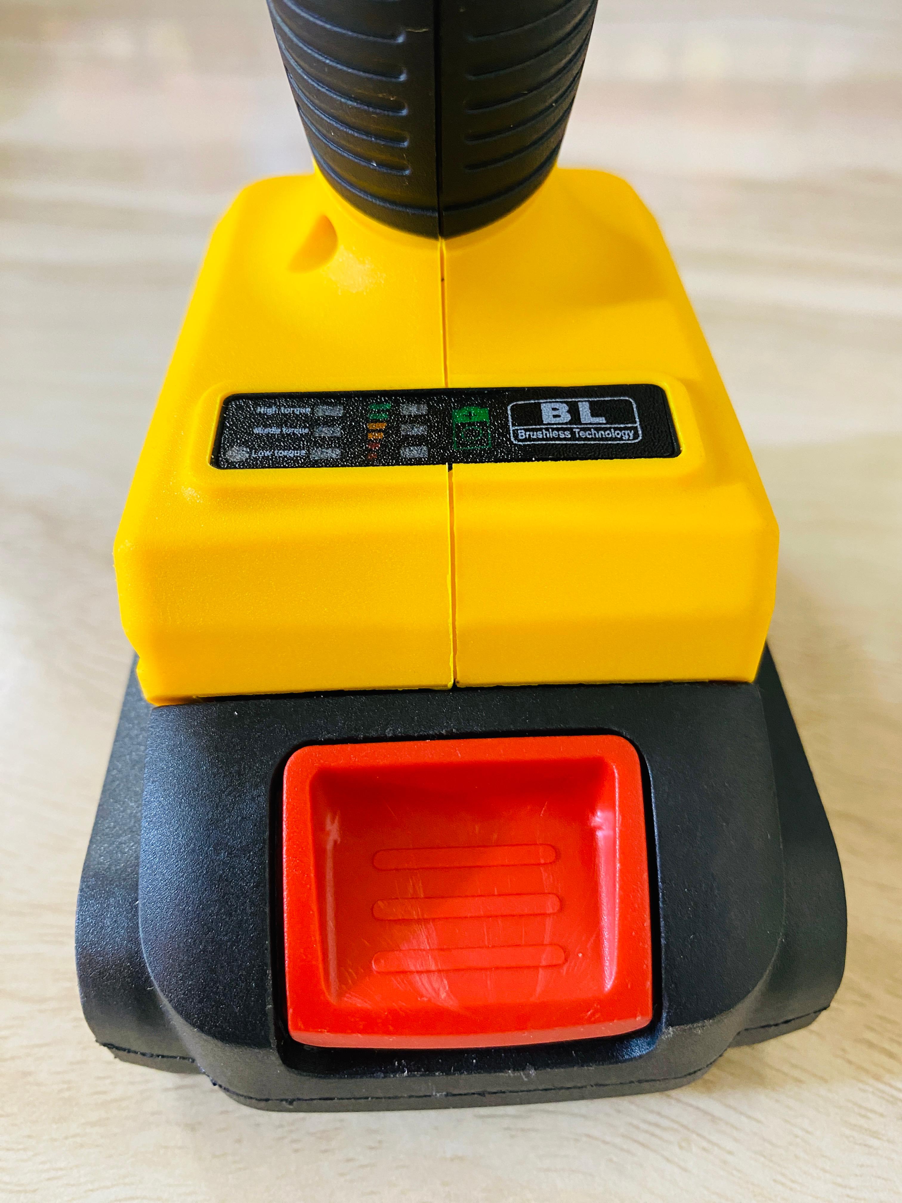 100% Original BRUSHLESS DEWALT 36V XR  Drill Machine – Dual Battery & Full Toolkit
