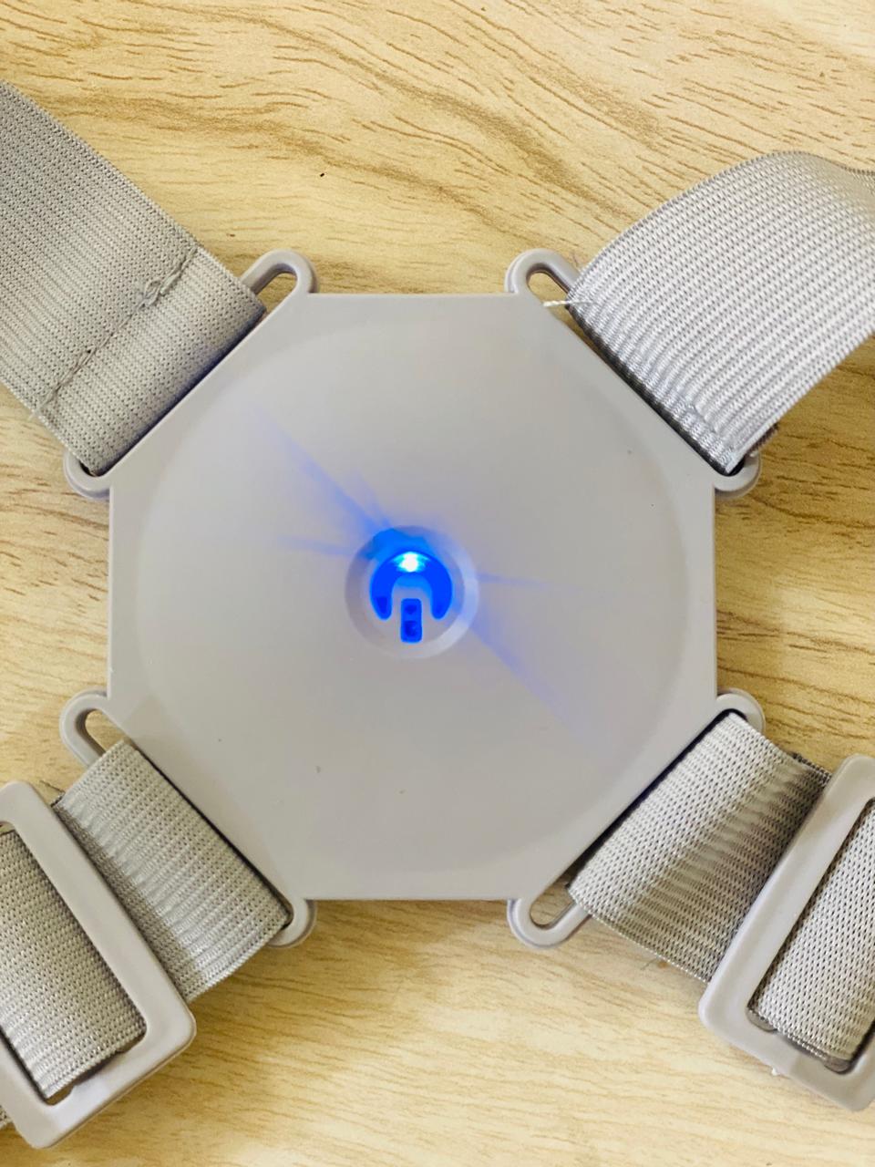 Posture Corrector Smart Reminder | Hunchback Correcting Belt | Posture Monitoring Device with Vibration Sensor | Lightweight & Adjustable | Last long Battery |