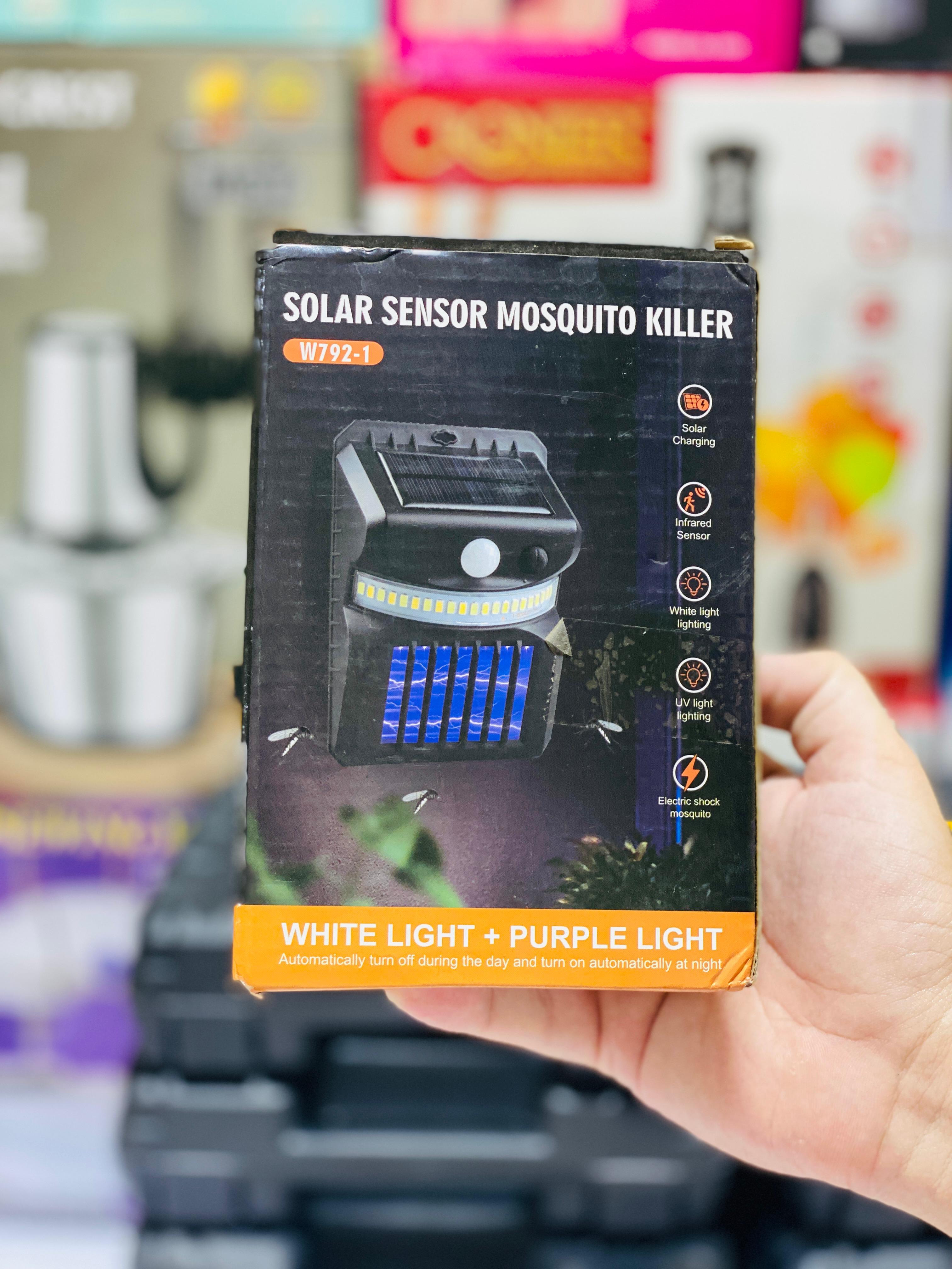 E-SMARTER W792 LED Solar Wall Light With Purple Light Mosquito Control Function Human Intelligent Sensor