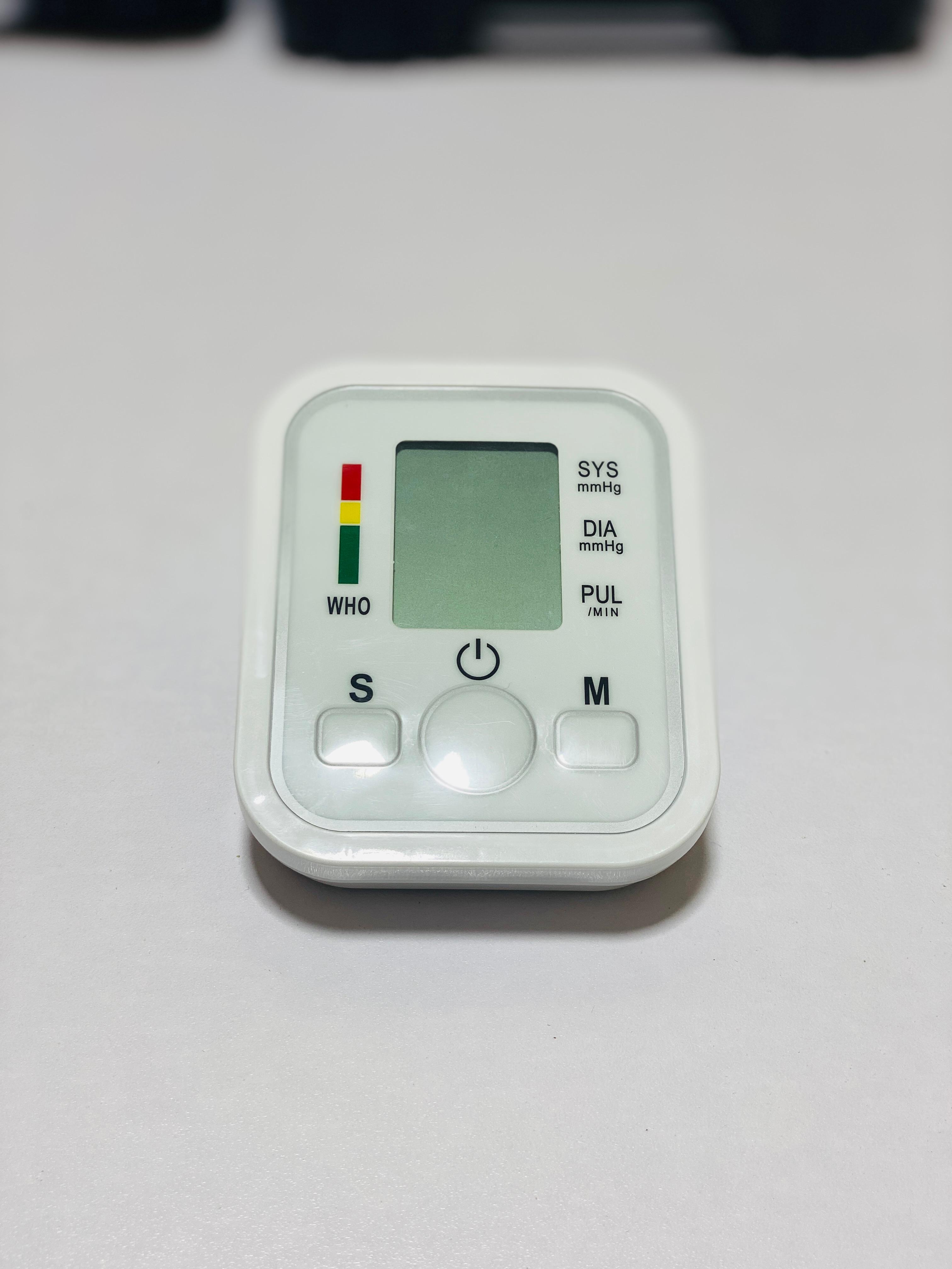 Yellow  Electronic Blood Pressure Monitor 6V-DC