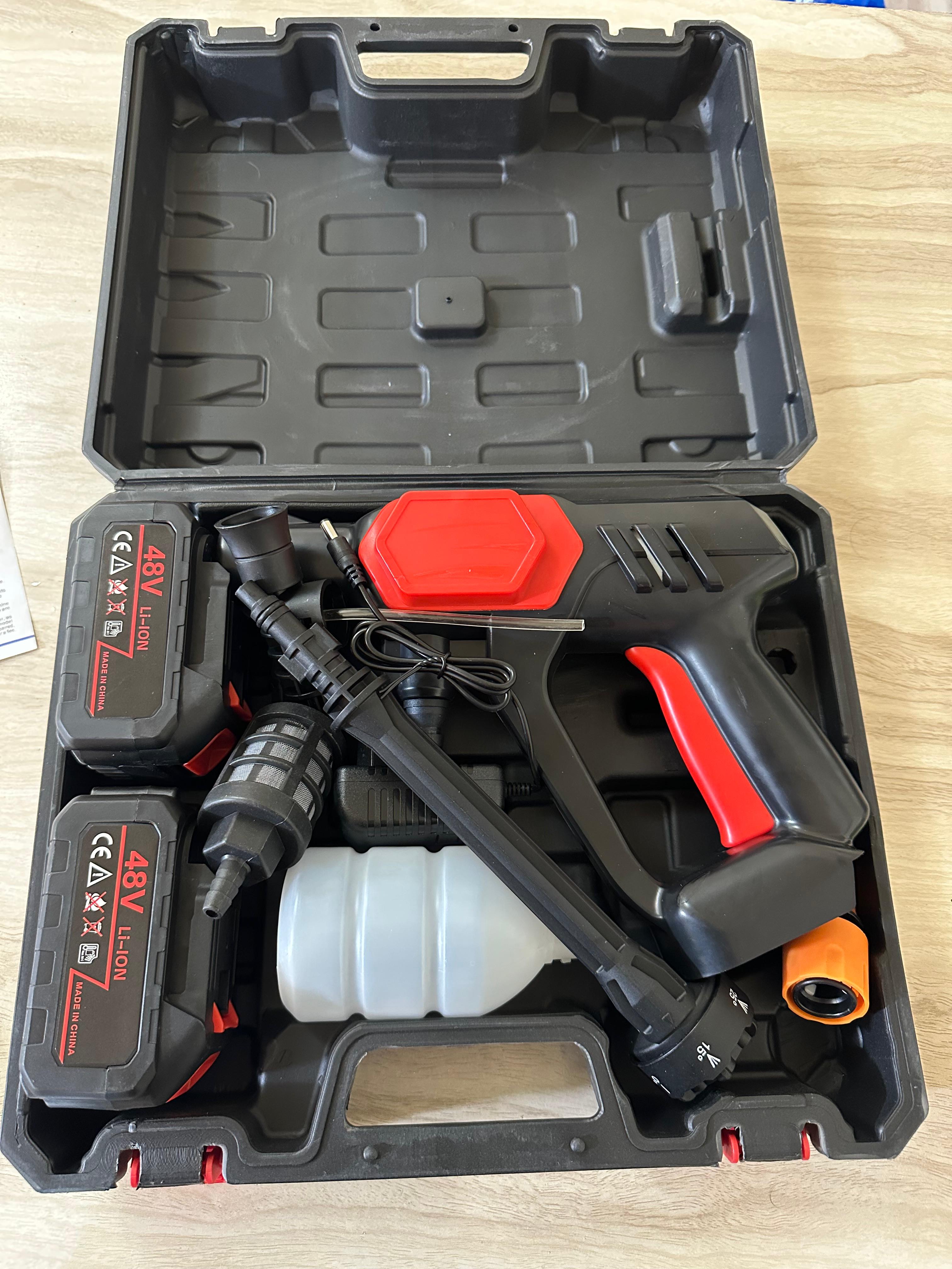 Rechargeable pressure washer 48v 2 buttery