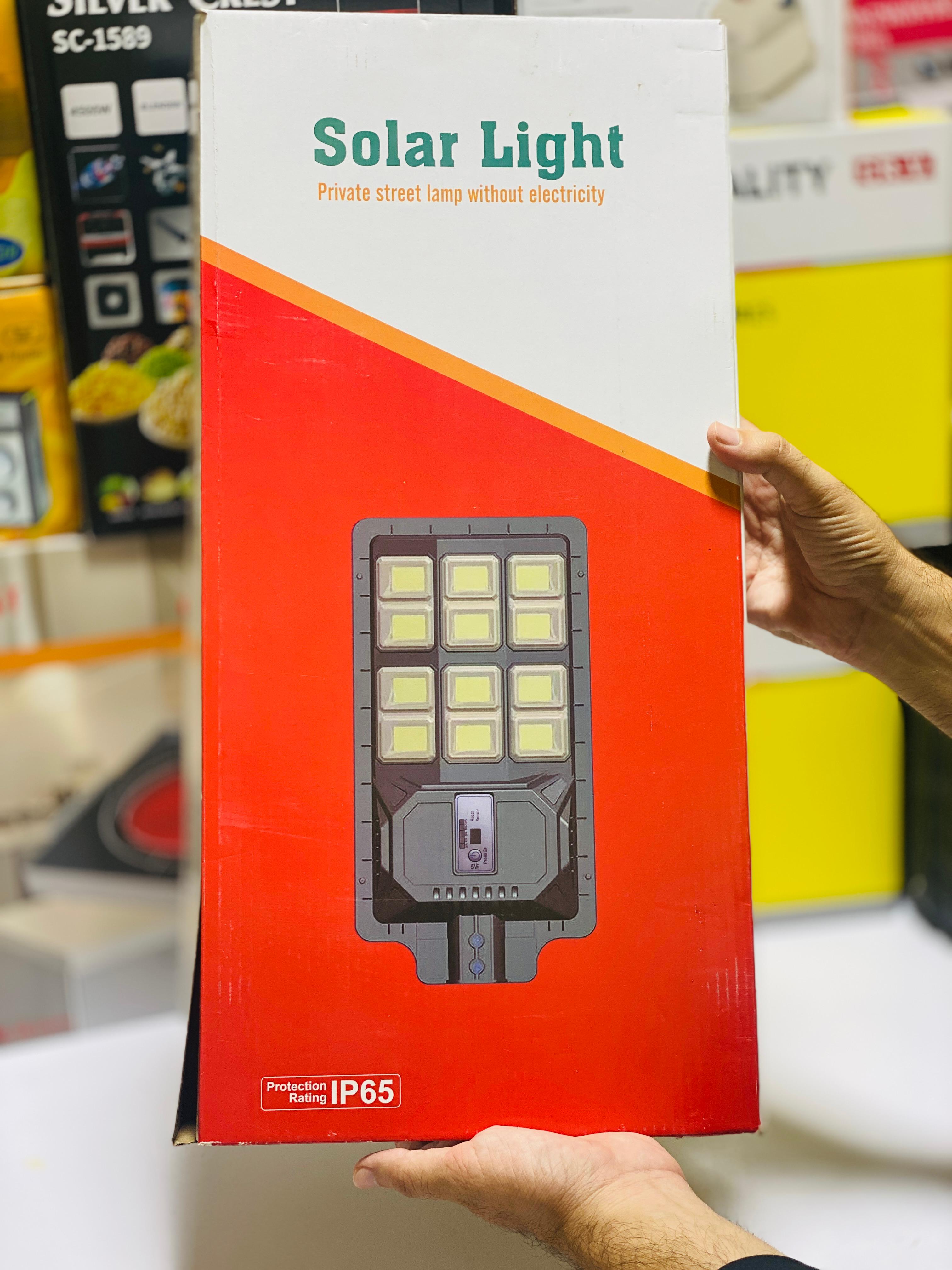 300 Watt solar Street Light | With Remote | With Stand and Cells
