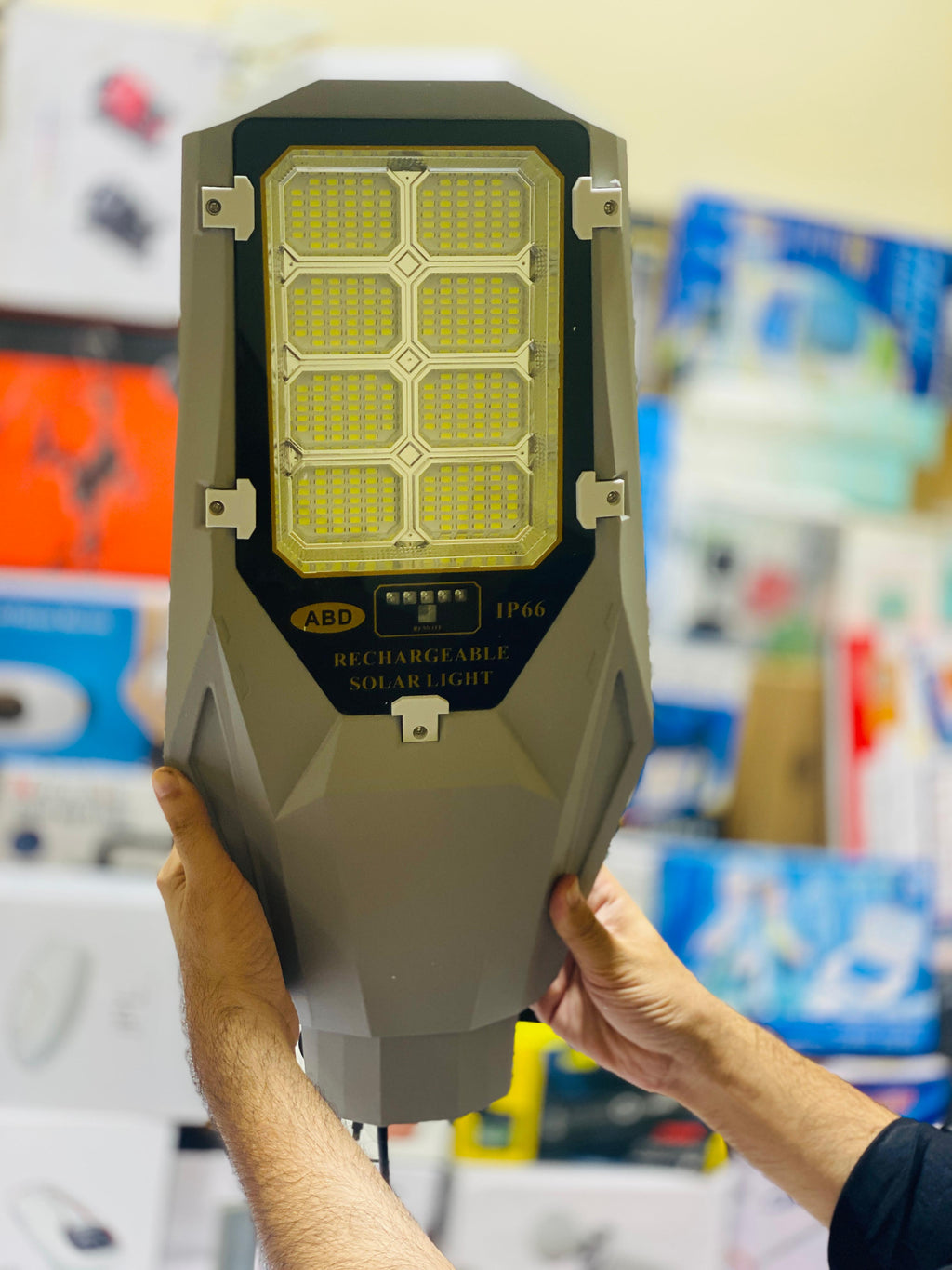 200 Watt Solar Street Light | Highways Light | 25W solar | Lithium Battery