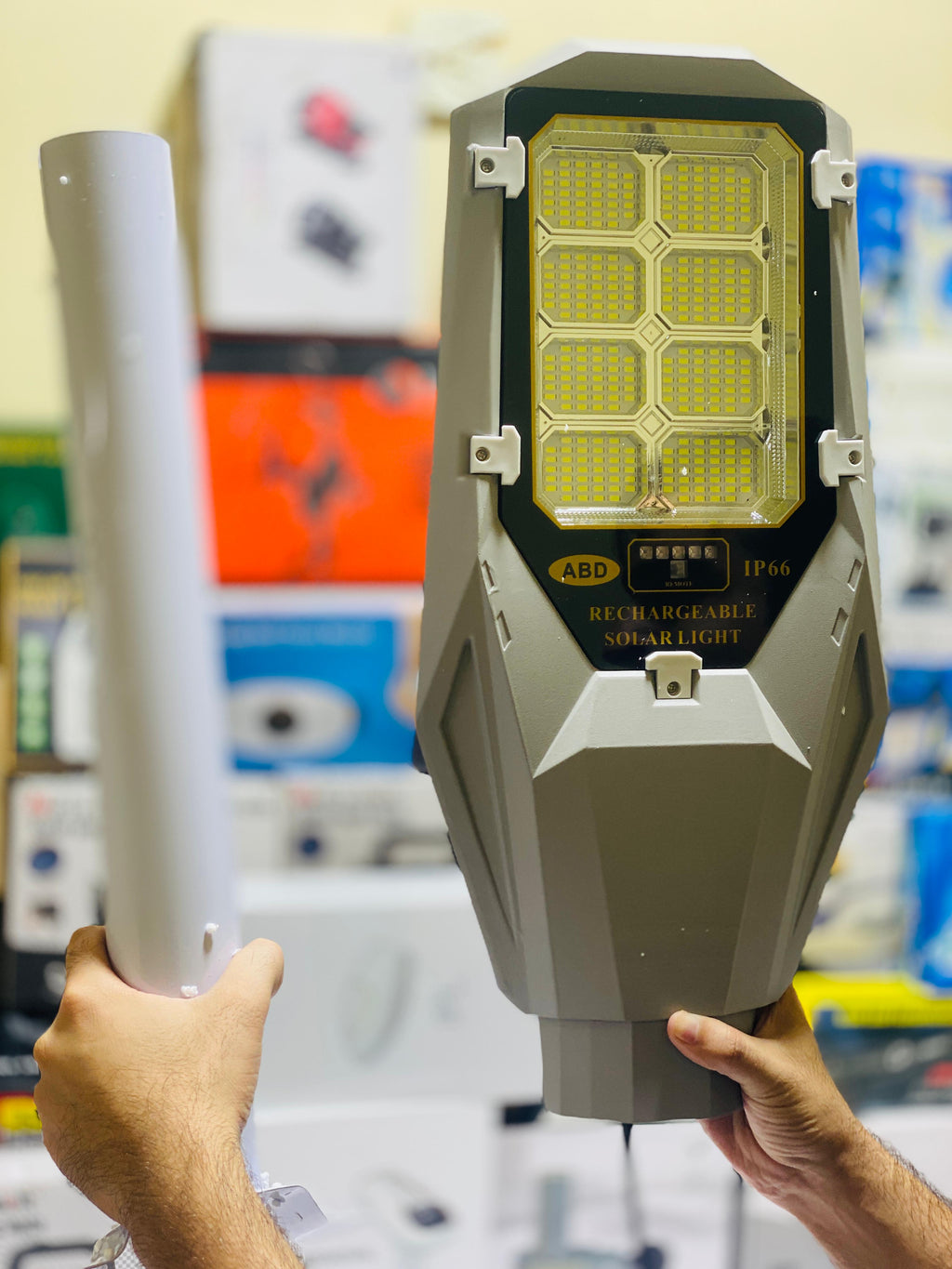 200 Watt Solar Street Light | Highways Light | 25W solar | Lithium Battery