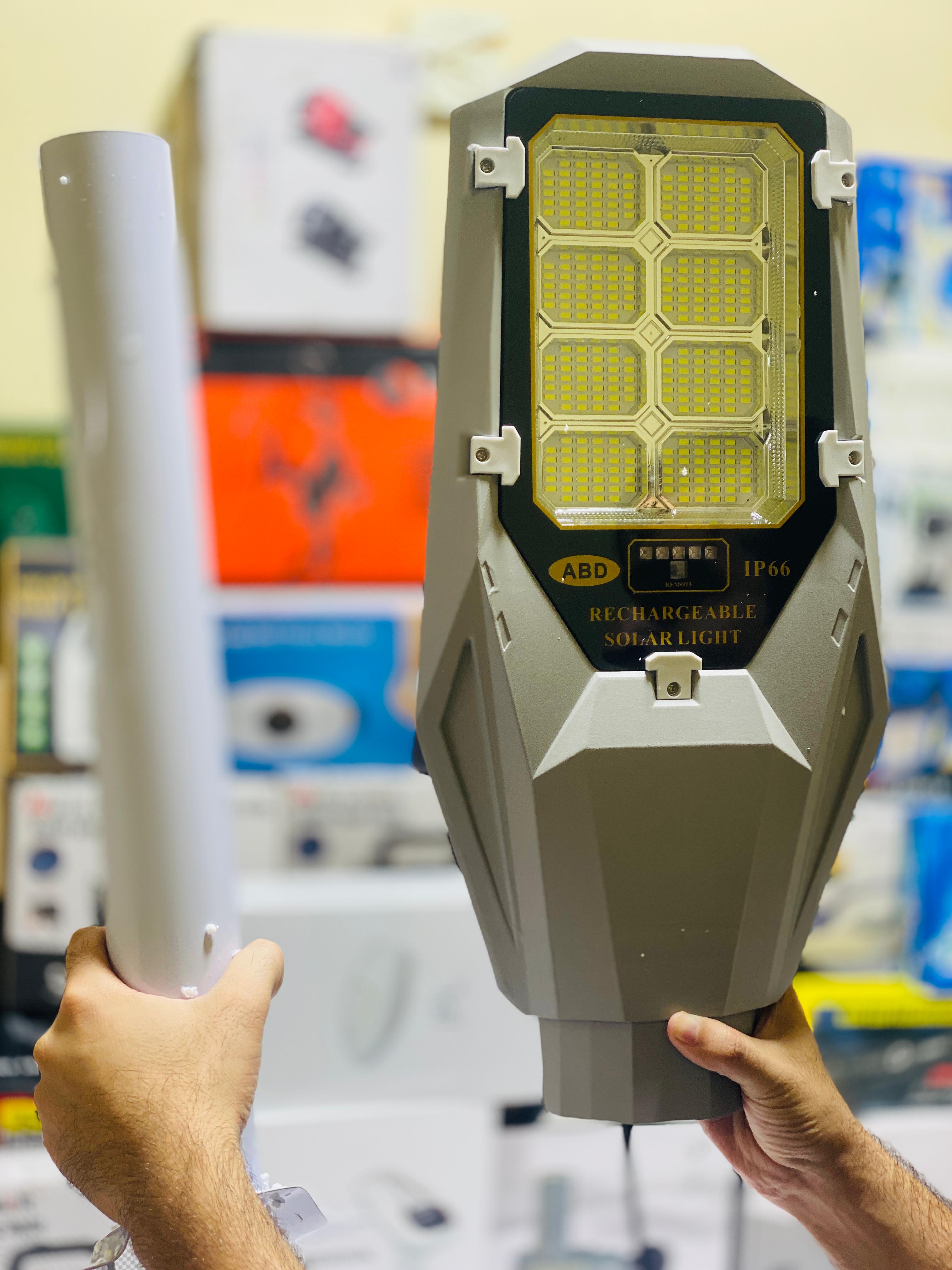 200 Watt Solar Street Light | Highways Light | 25W solar | Lithium Battery