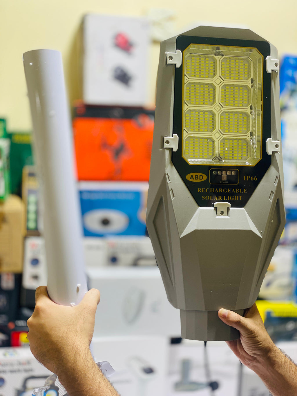 200 Watt Solar Street Light | Highways Light | 25W solar | Lithium Battery