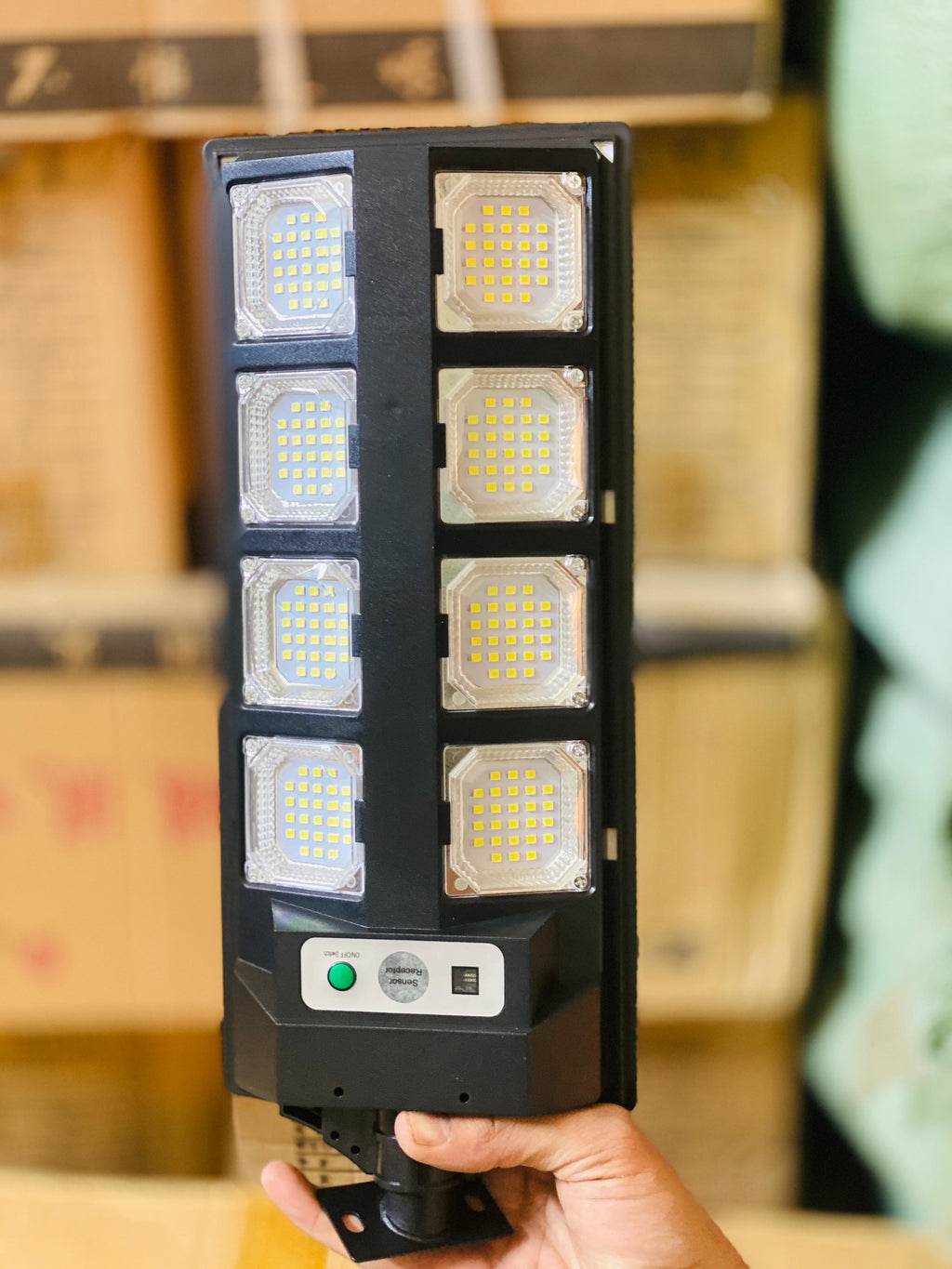 Solar Street Light | 8 Leds | Built in Solar | Remote Control