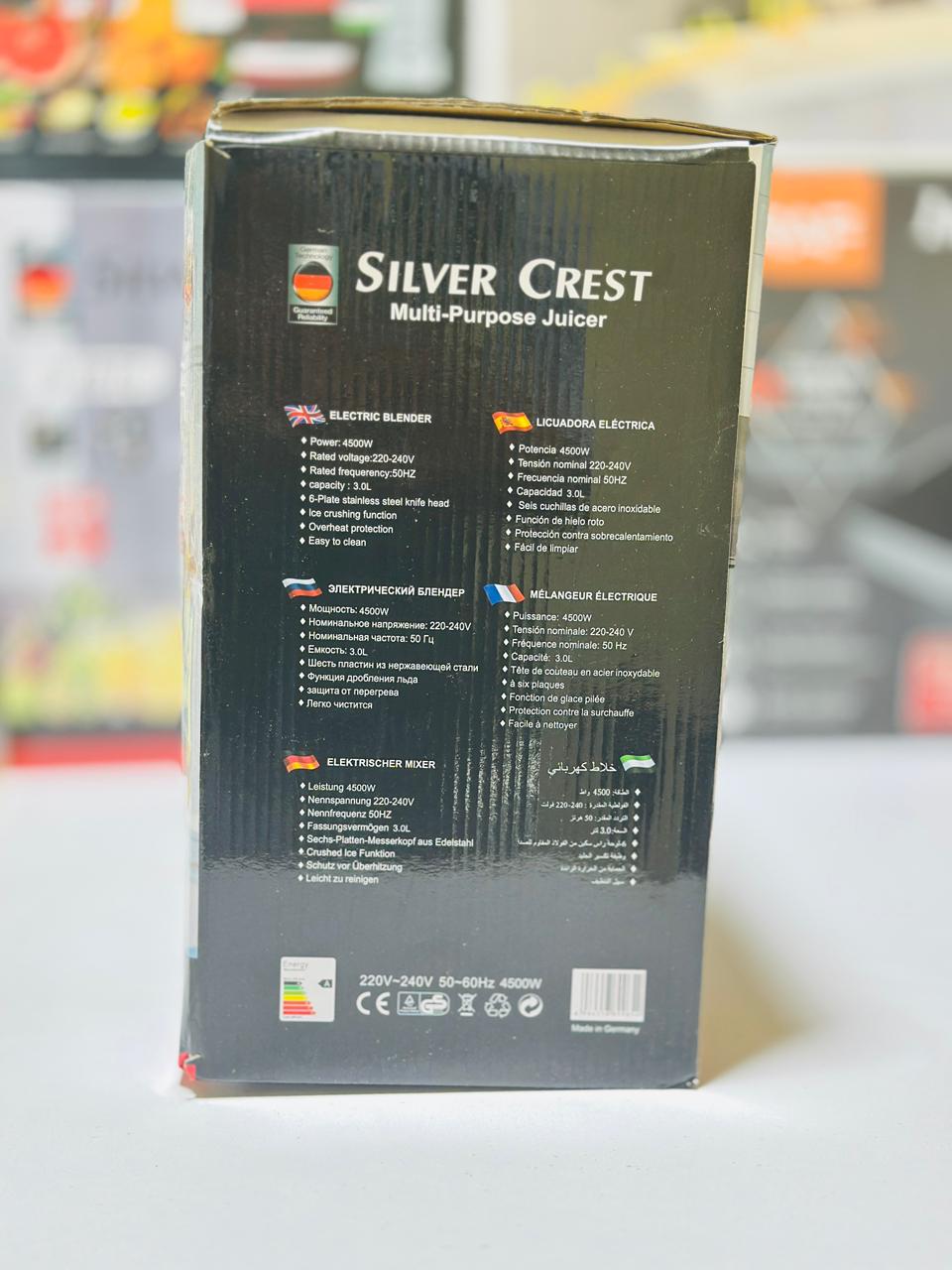 Original Silver Crest 2 in 1 Juicer Blender + Grinder | 2 litre jug + 700 ml Jug | Made in Germany