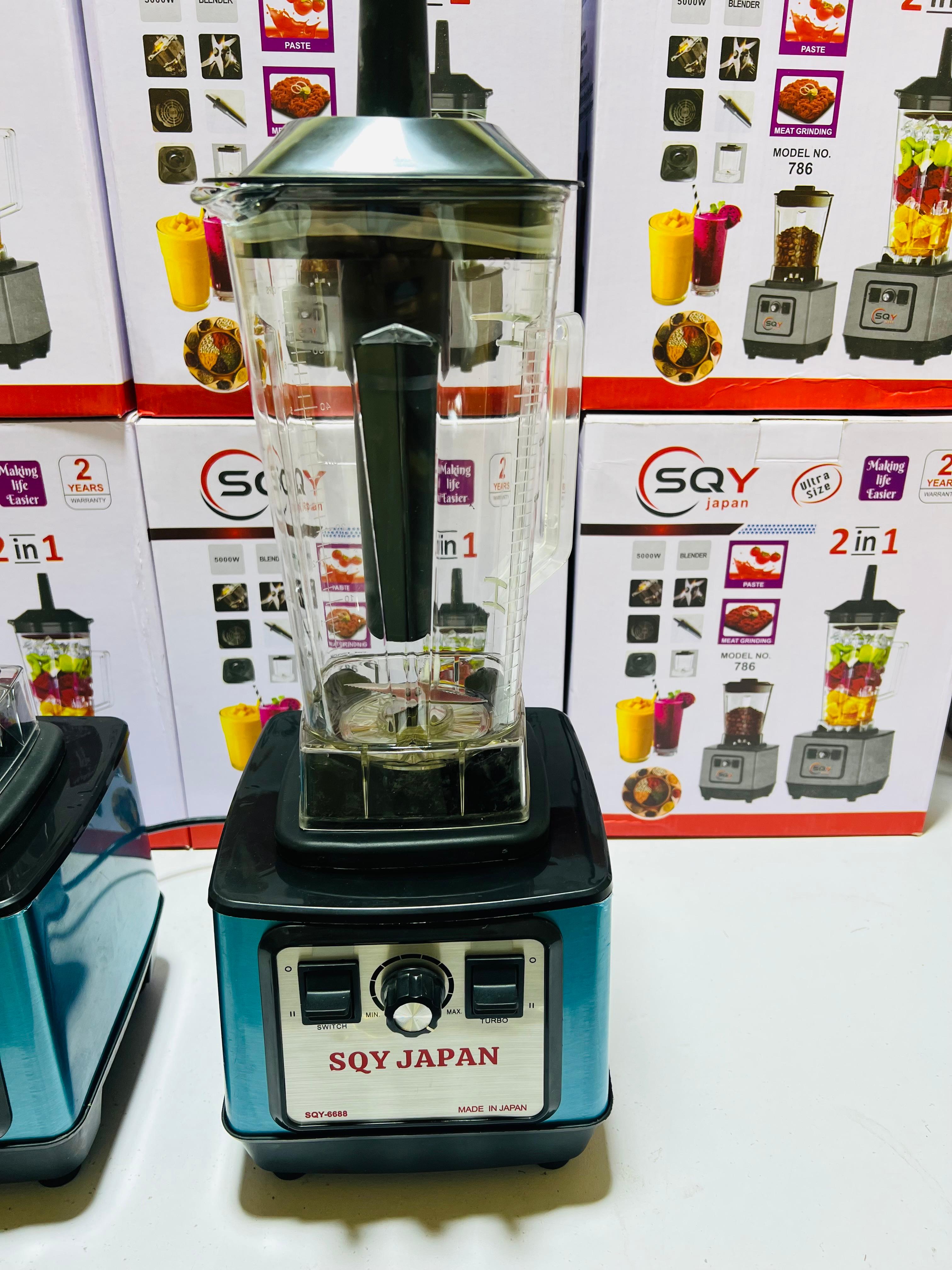 Model no 786  SQY Japan  2 in 1 Juicer blender | Heavy Duty | Commercial Use | 2 year warranty