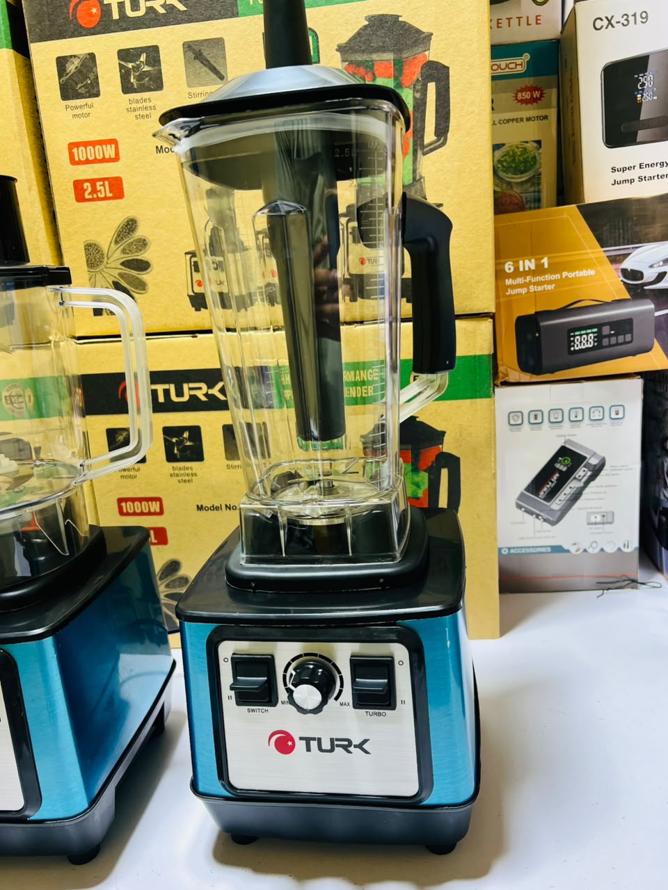 Turk 3 in 1 Juicer Blender - Made in Turkey - 1000 Watts , Juicer , Grinder , Chopper