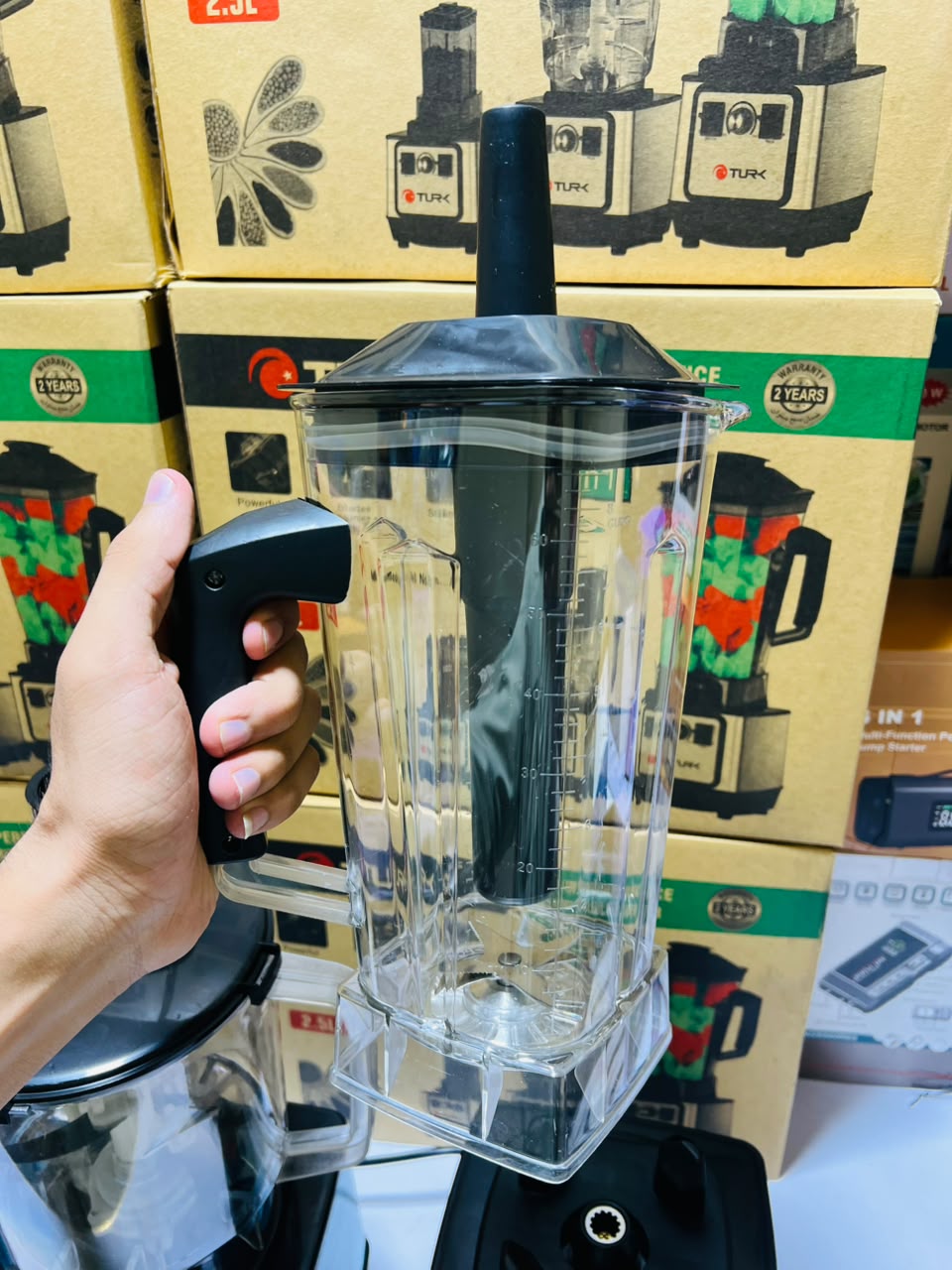 Turk 3 in 1 Juicer Blender - Made in Turkey - 1000 Watts , Juicer , Grinder , Chopper