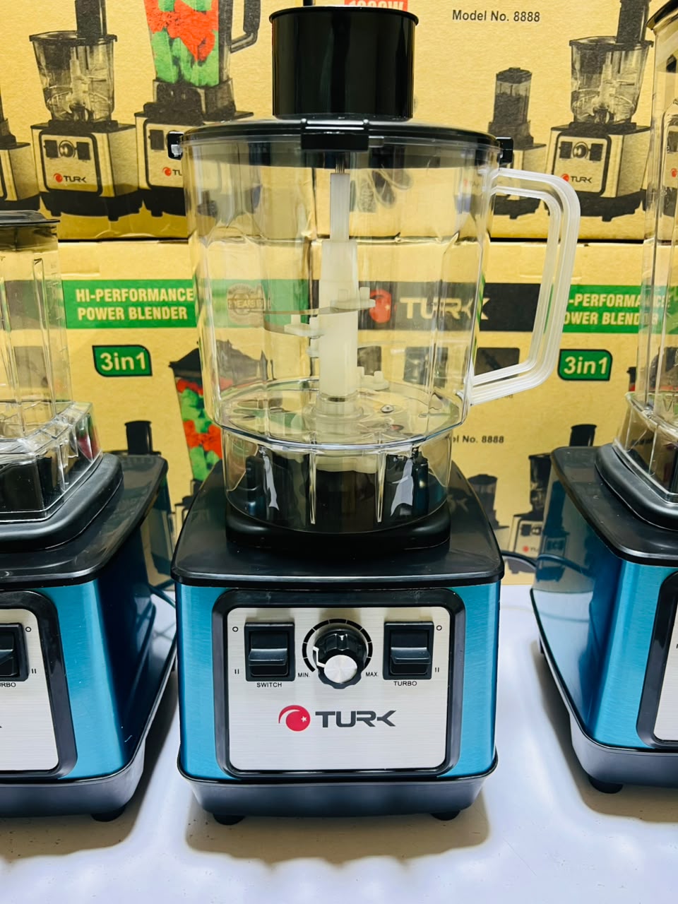 Turk 3 in 1 Juicer Blender - Made in Turkey - 1000 Watts , Juicer , Grinder , Chopper