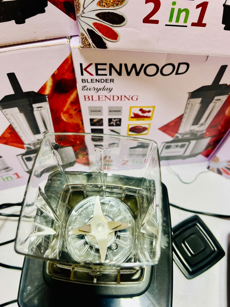 Kenwood 2 in 1 Juicer Blender | 700 ml jug | 2 litre Jug | with 2 years international Warranty