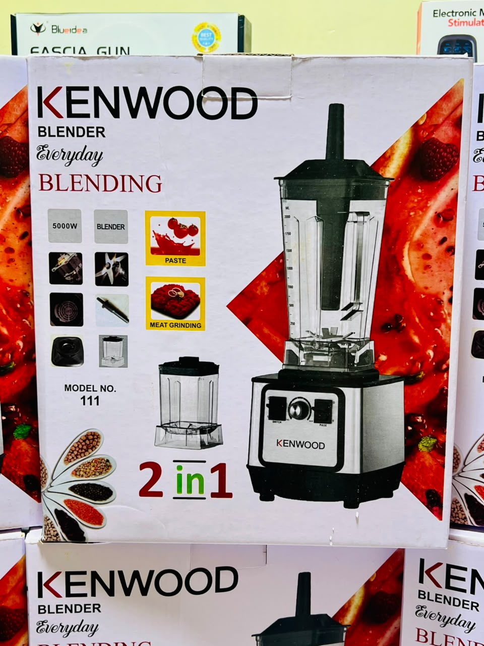 Kenwood 2 in 1 Juicer Blender | 700 ml jug | 2 litre Jug | with 2 years international Warranty