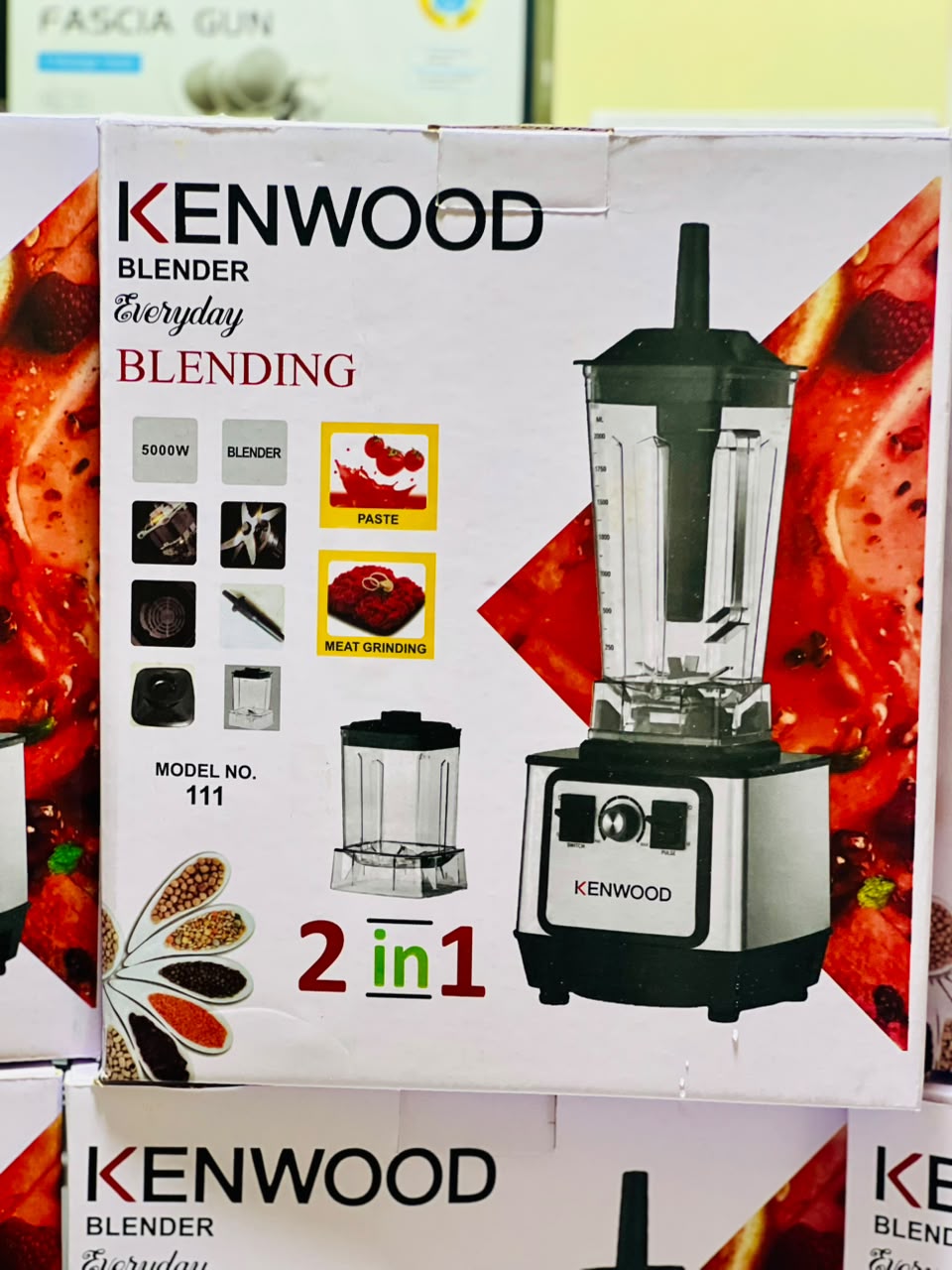 Kenwood 2 in 1 Juicer Blender | 700 ml jug | 2 litre Jug | with 2 years international Warranty