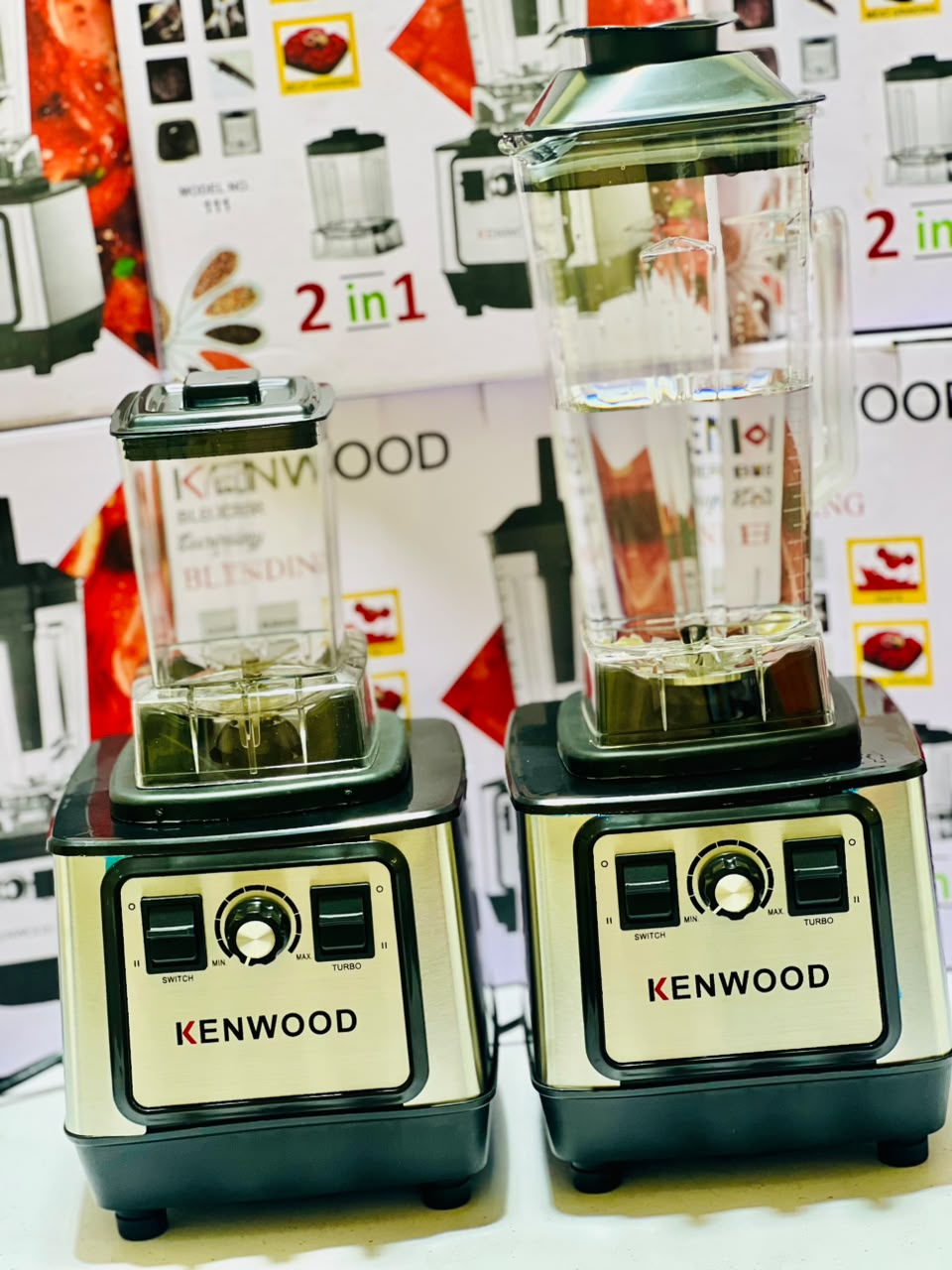 Kenwood 2 in 1 Juicer Blender | 700 ml jug | 2 litre Jug | with 2 years international Warranty