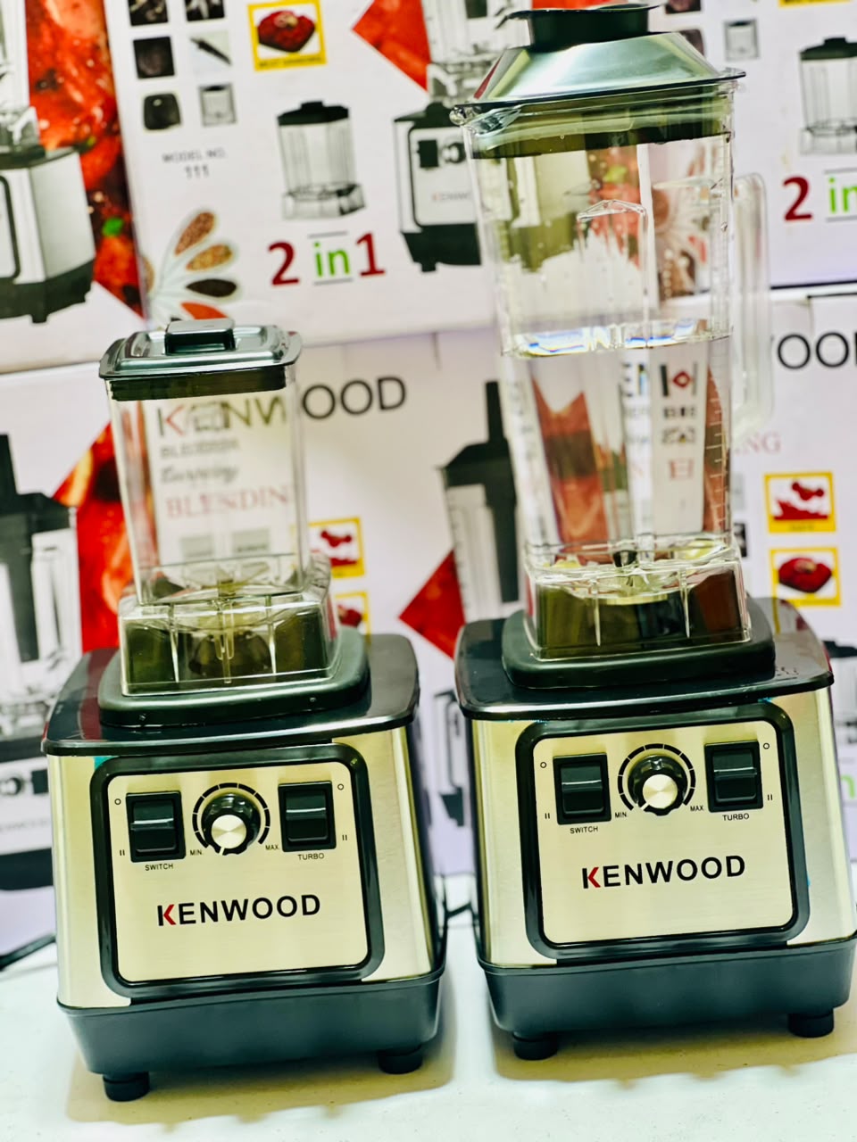 Kenwood 2 in 1 Juicer Blender | 700 ml jug | 2 litre Jug | with 2 years international Warranty