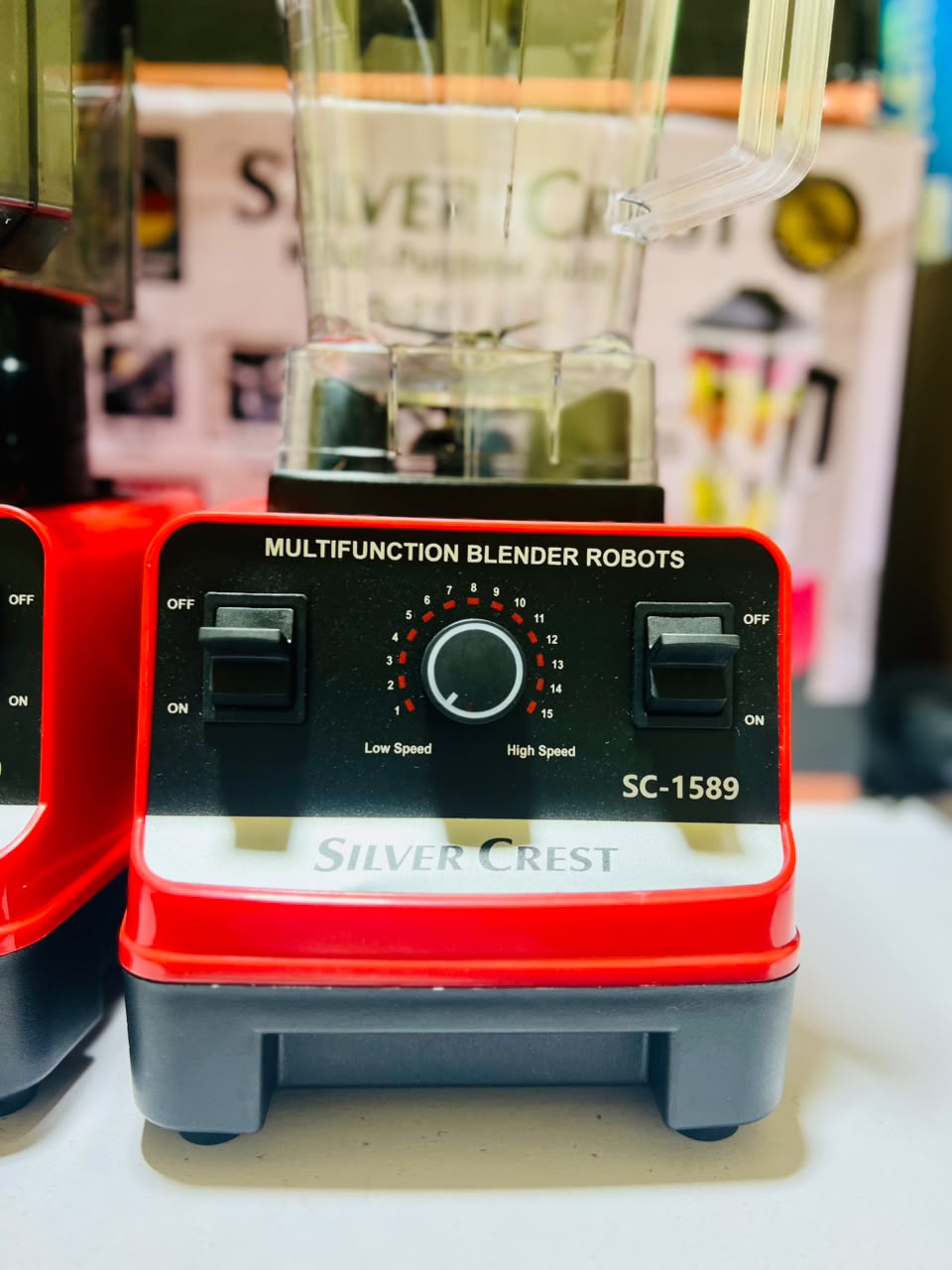 Silver Crest 3 in 1 Juicer Blender | Juicer | Grinder | Chopper With 3 plug Switch and 1 year warranty
