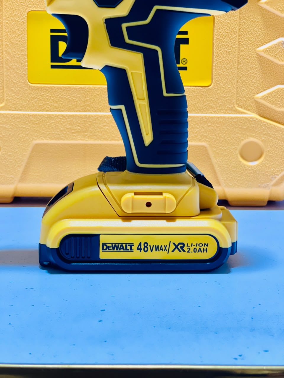 Dewalt 48V Drill Machine Rechargeable | 2 Batteries | Drill bits + Screwdriver Heads | lithium Battery