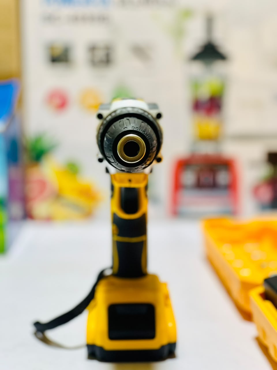 Dewalt 48V Drill Machine Rechargeable | 2 Batteries | Drill bits + Screwdriver Heads | lithium Battery