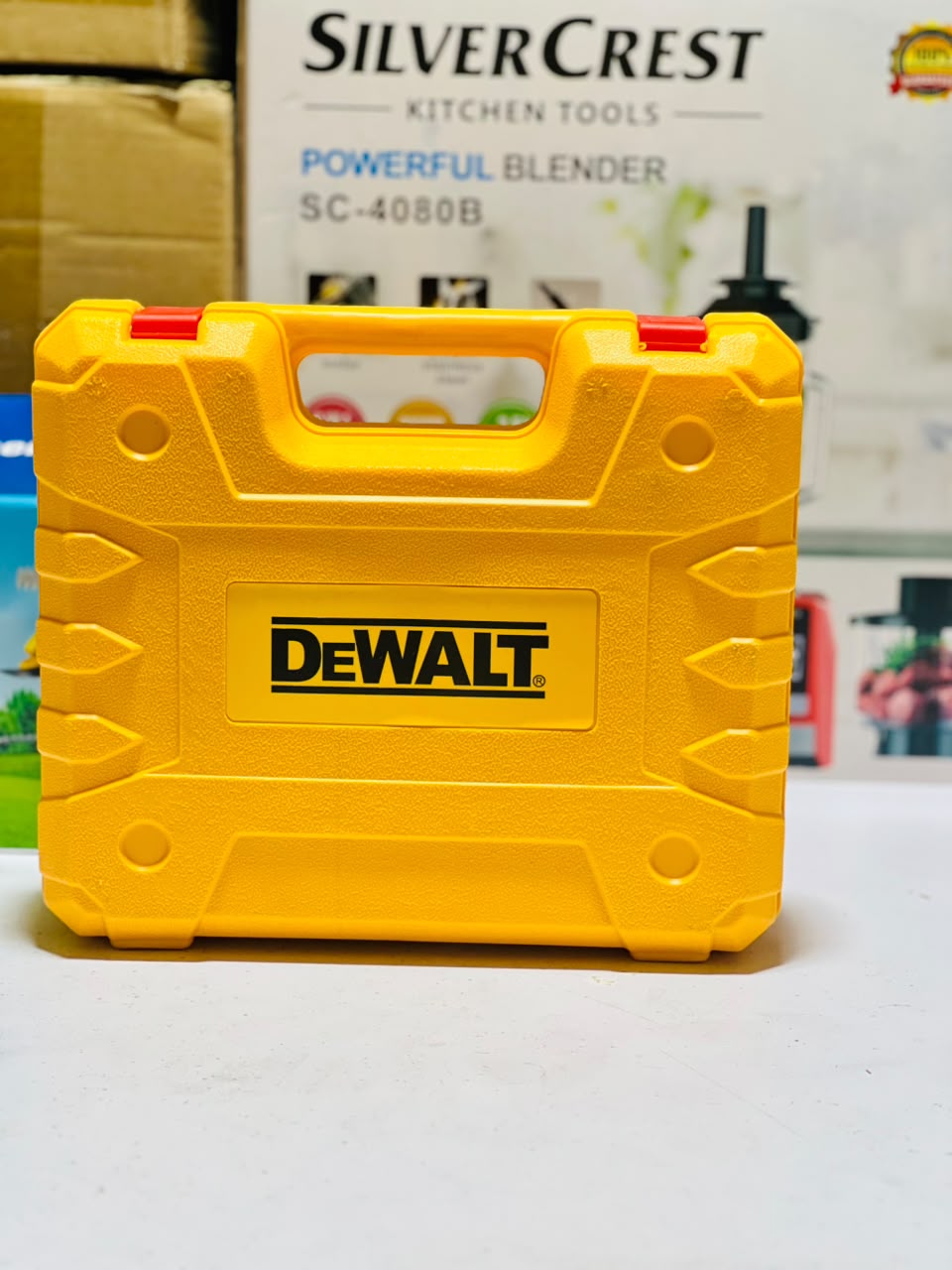 Dewalt 48V Drill Machine Rechargeable | 2 Batteries | Drill bits + Screwdriver Heads | lithium Battery