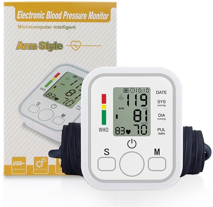 Blood Pressure Monitors,Blood Pressure Machine - CE Certified Approved UKBlood Pressure Monitor | BP Apparatus With USB Power Supply | Digital Blood Pressure Monitor